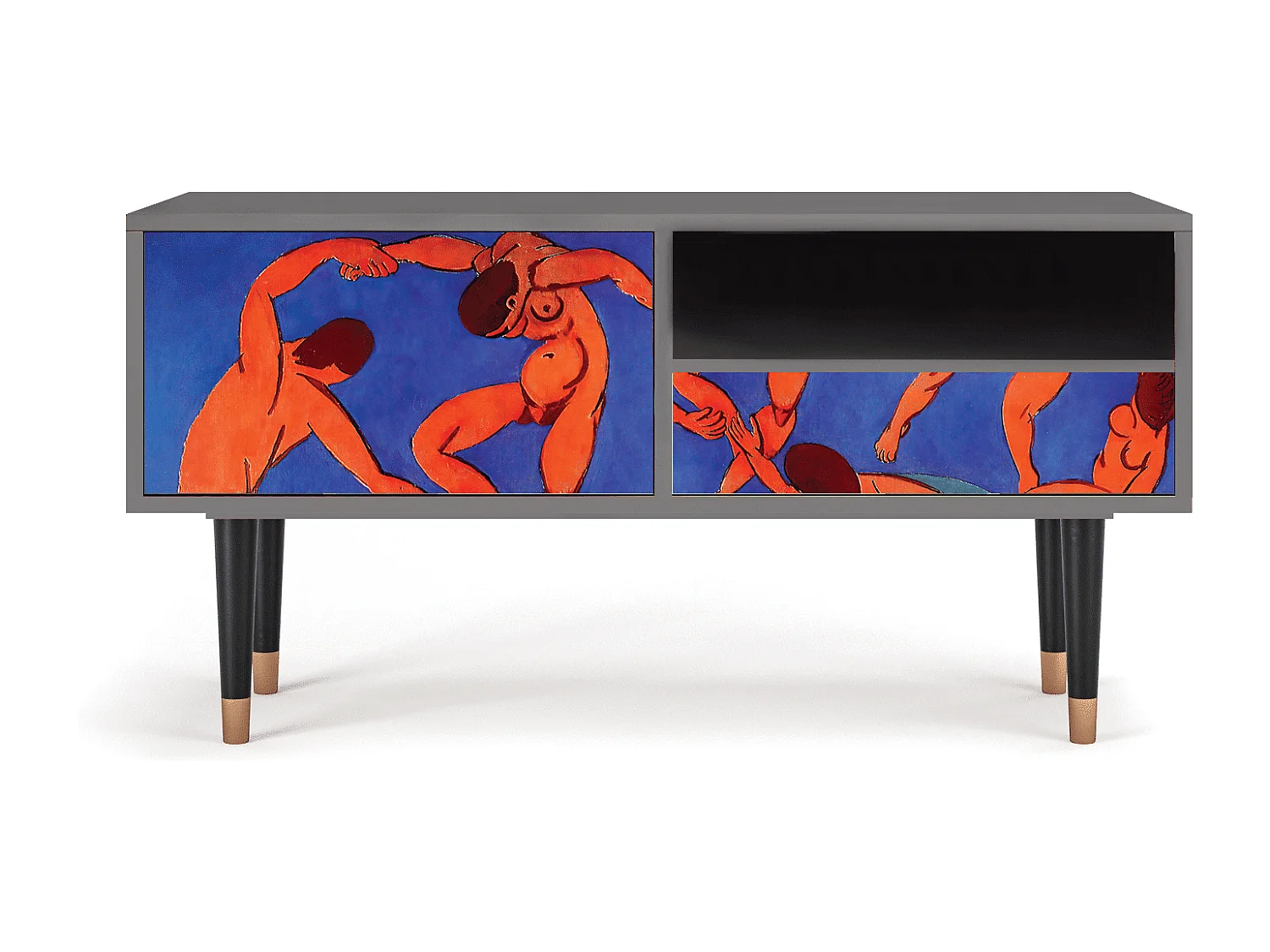 Mueble de TV - 115х59х48 cm - T3 - The Dance by Matisse , Cinza