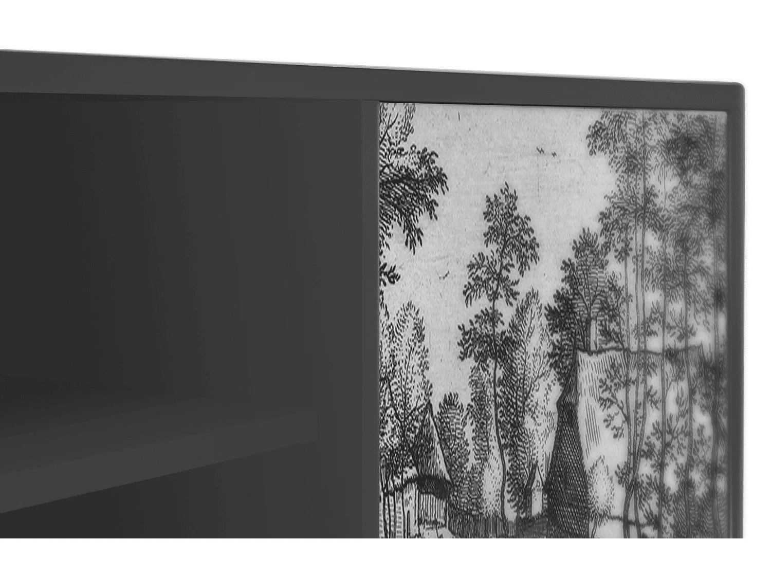 Meuble TV - 170х69х48 cm - T2 - Village Road, Anthracite