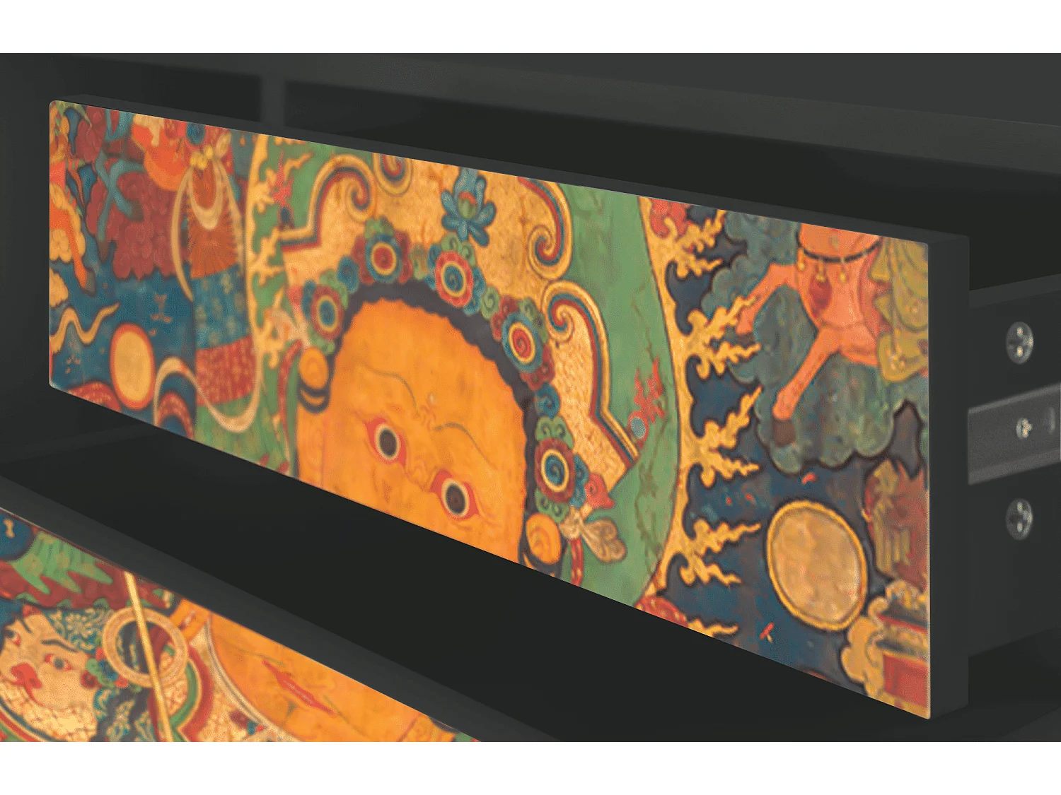 Meuble TV - 170х59х48 cm - T4 - God by Vaisravana , Anthracite