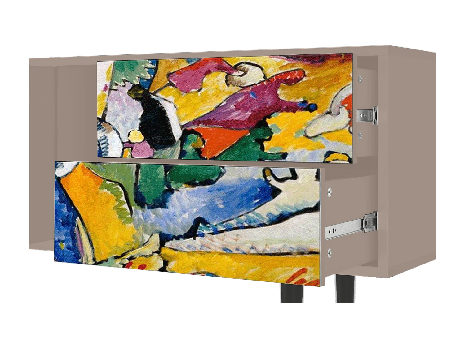 Meuble TV - 170х69х48 cm - T1 - Improvisation 26  , Latte