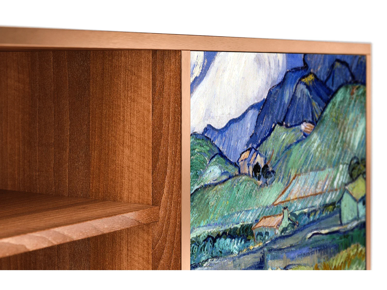 TV-meubel - 170х69х48 cm - T2 - Landscape, Walnoot