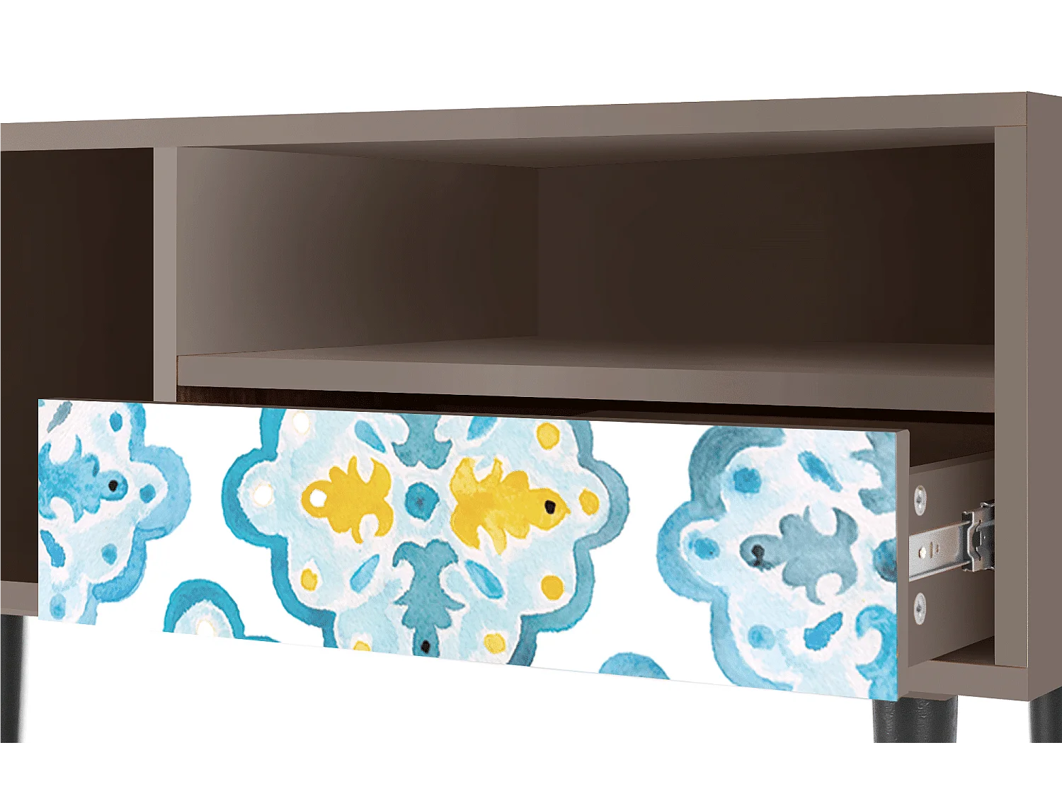 Meuble TV - 115х59х48 cm - T3 - Portugese tiles, Latte