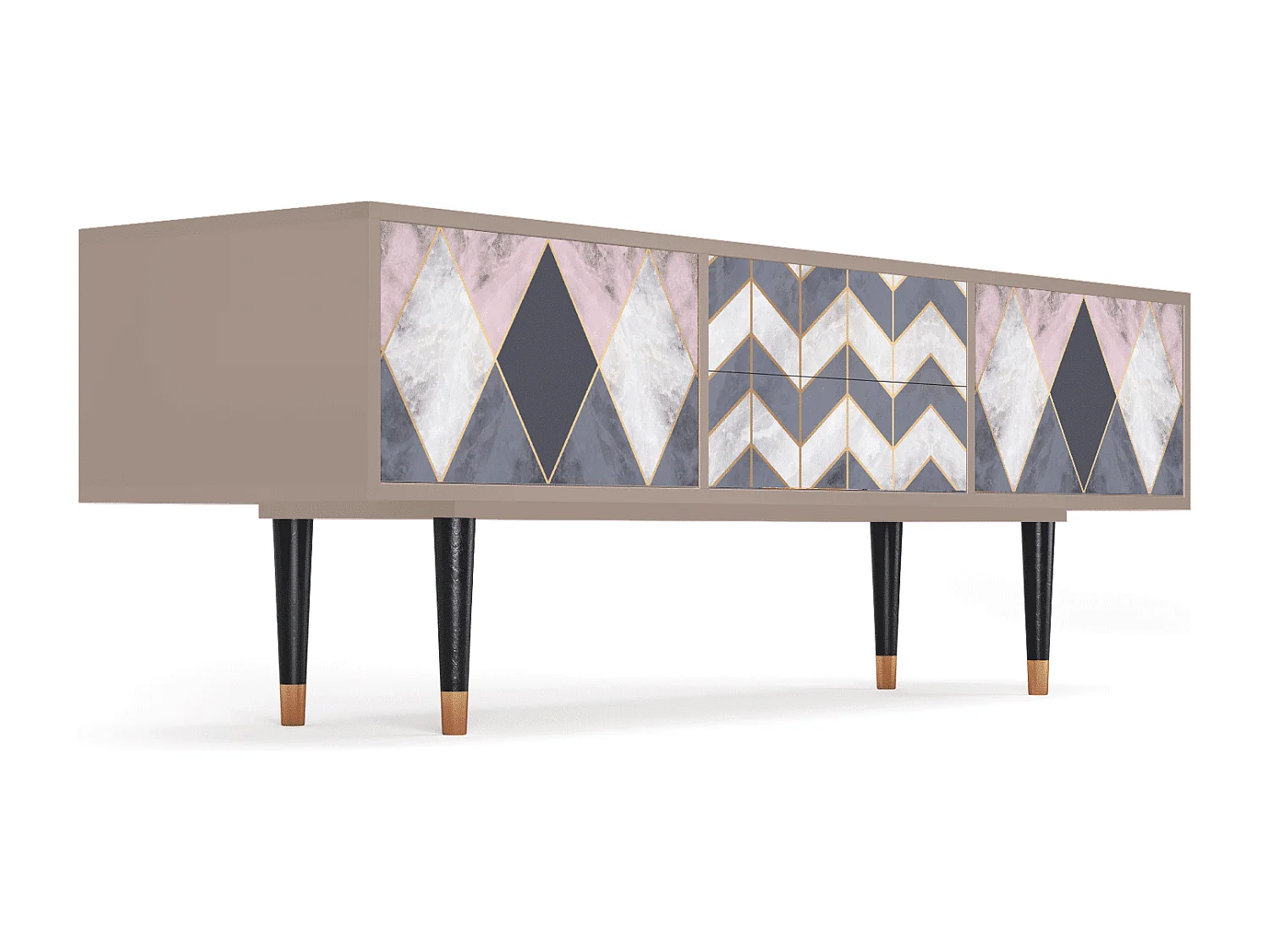 Meuble TV - 170х59х48 cm - T4 - Ideal Harmony, Latte