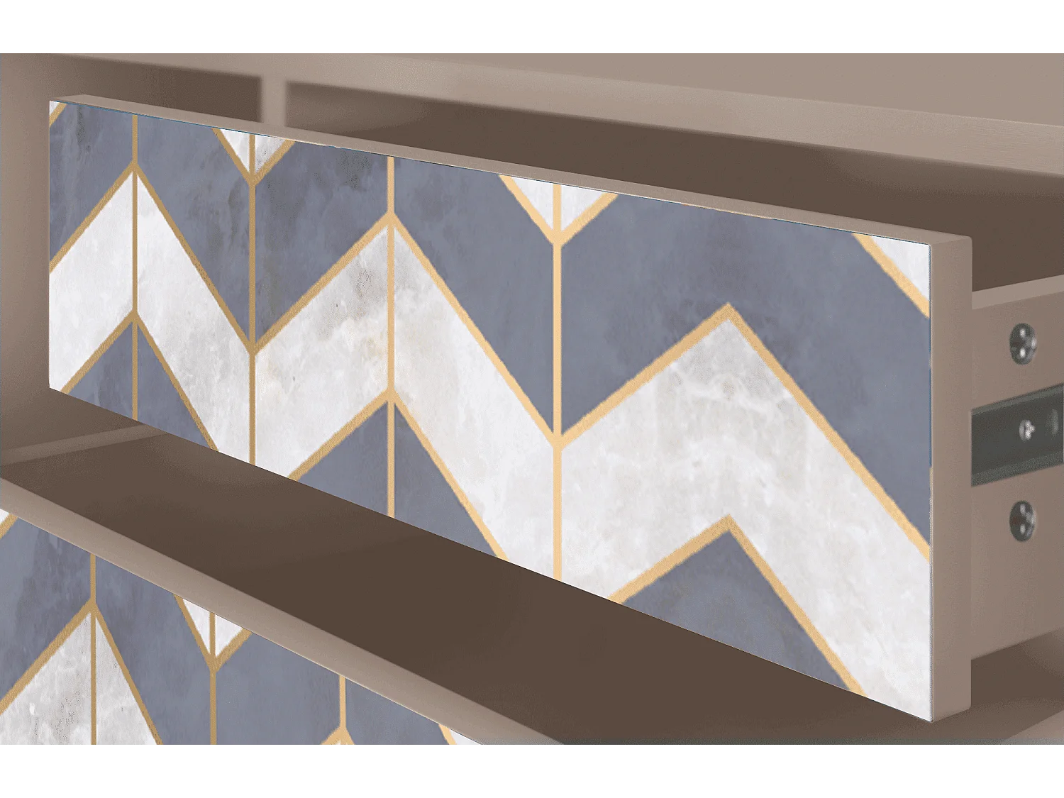 Meuble TV - 170х59х48 cm - T4 - Ideal Harmony, Latte