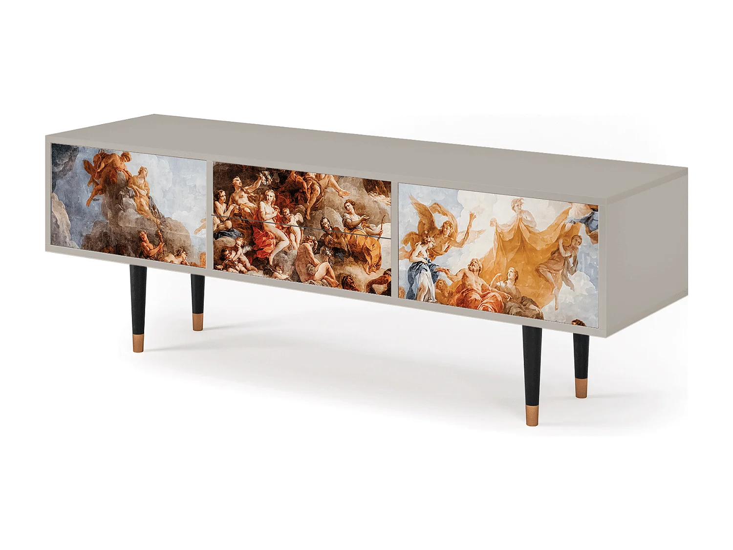 Mueble de TV - 170х59х48 cm - T4 - Versailles, Areia