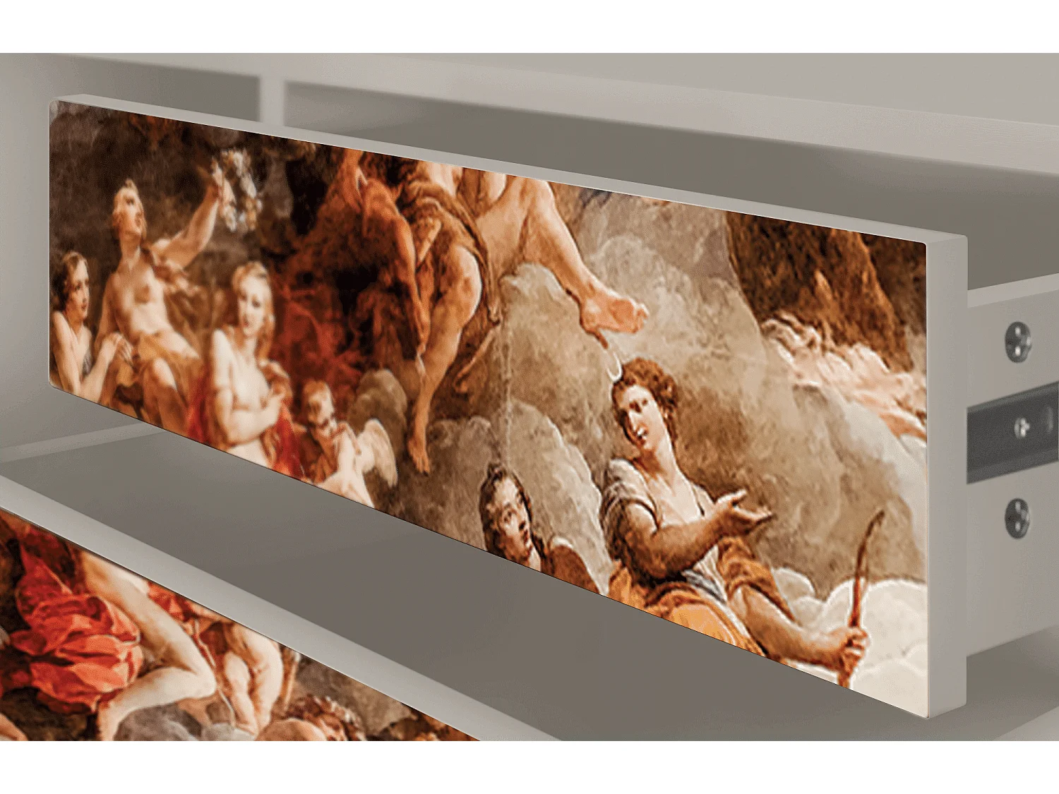 Mueble de TV - 170х59х48 cm - T4 - Versailles, Areia