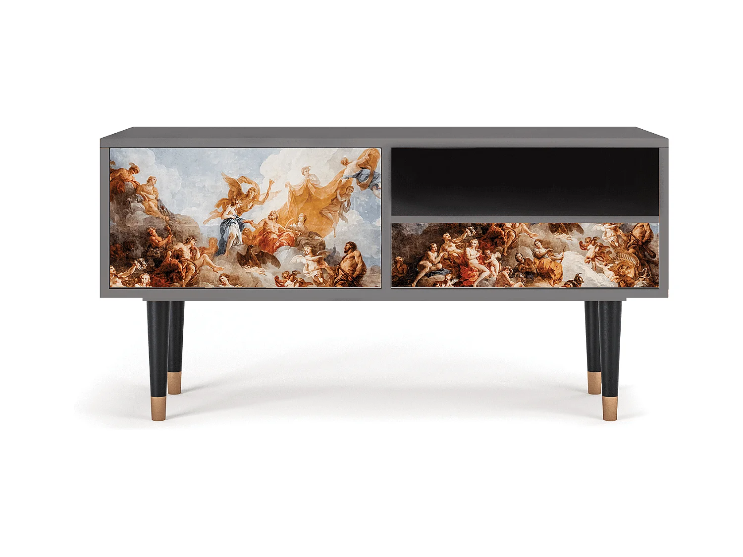 Meuble TV - 115х59х48 cm - T3 - Versailles, Sable