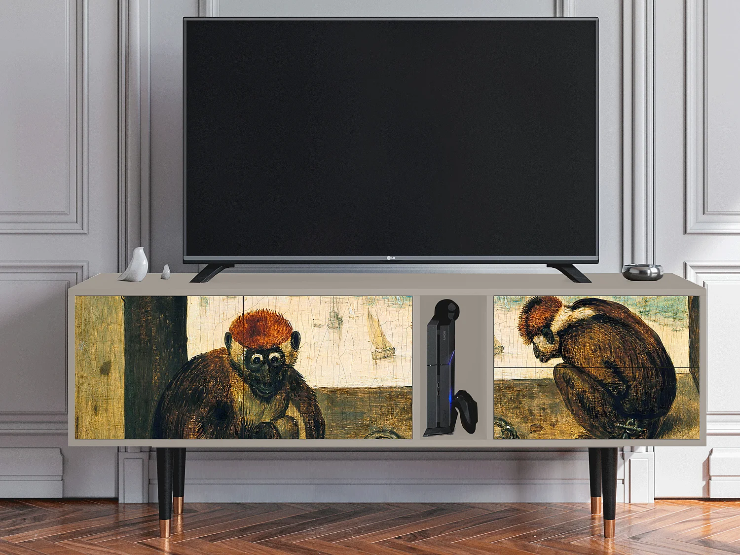Meuble TV - 170х69х48 cm - T1 - Two Monkeys, Sable