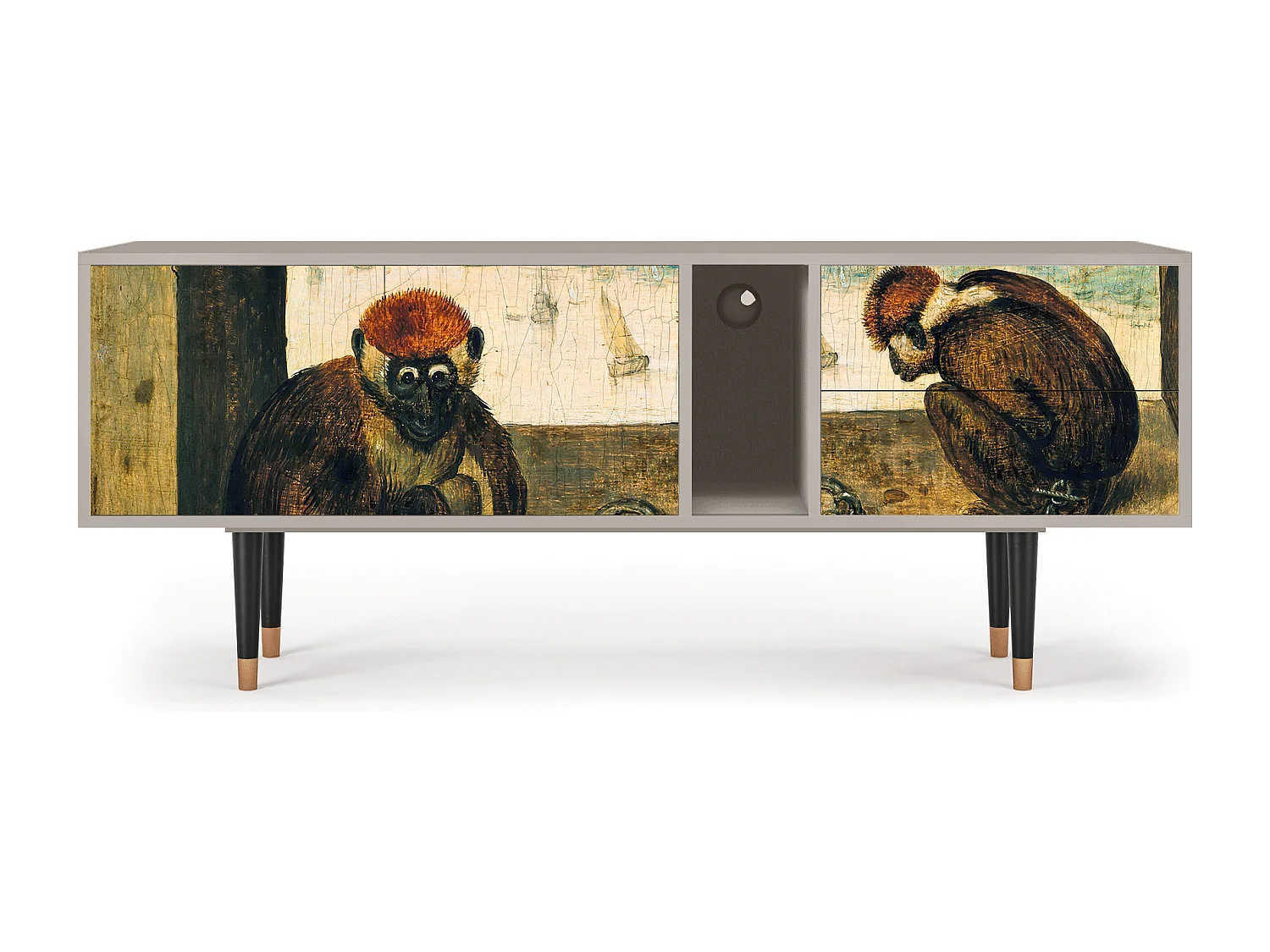 Meuble TV - 170х69х48 cm - T1 - Two Monkeys, Sable