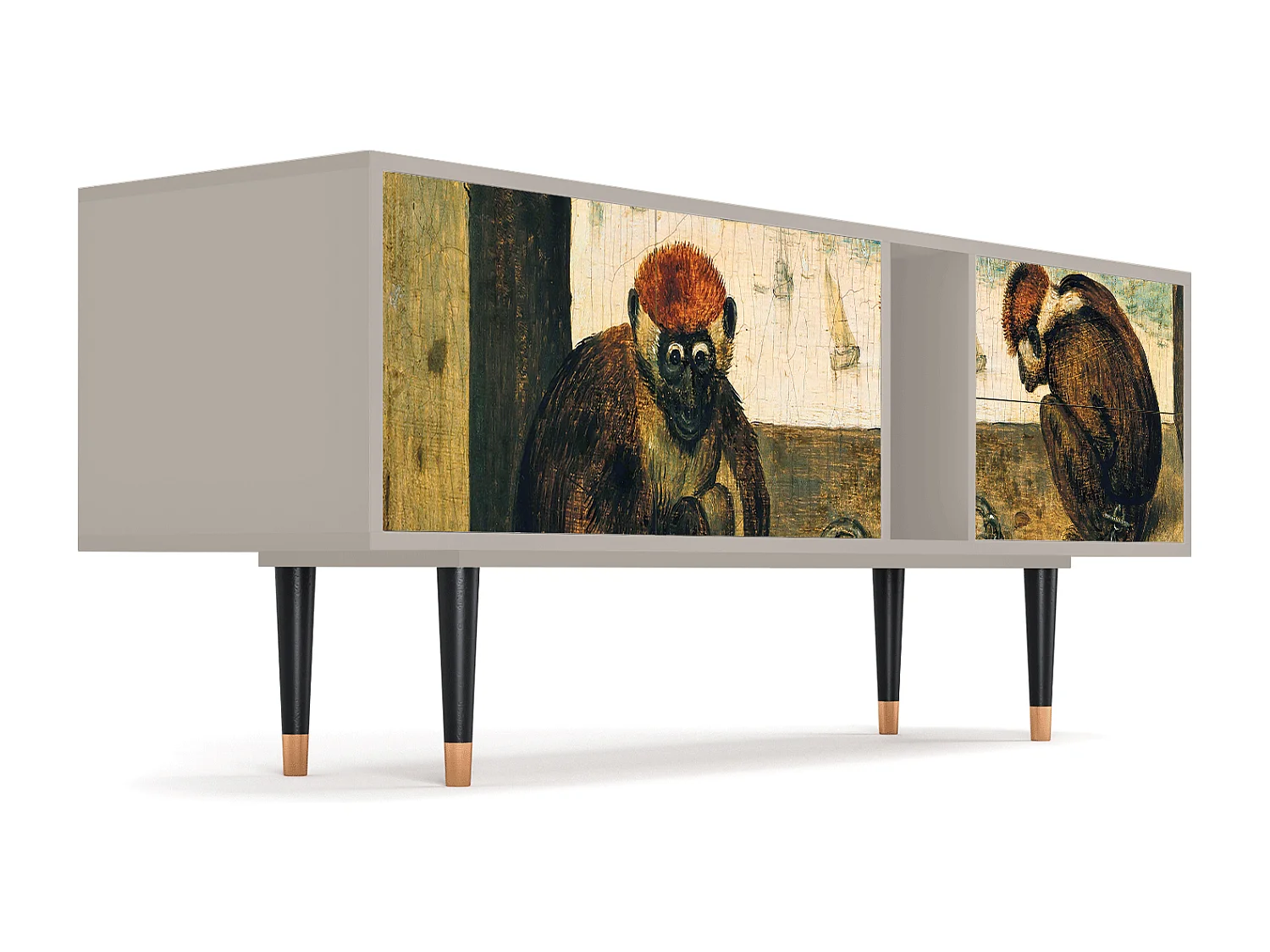 Meuble TV - 170х69х48 cm - T1 - Two Monkeys, Sable