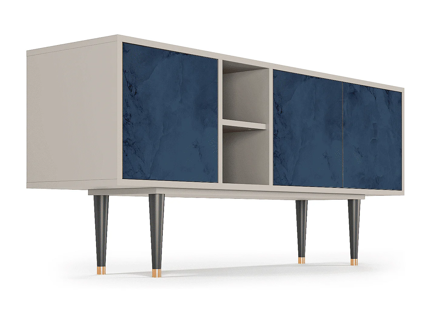 Mobile TV - 150х69х41 cm - T5 - Endless Galaxi, Sabbia