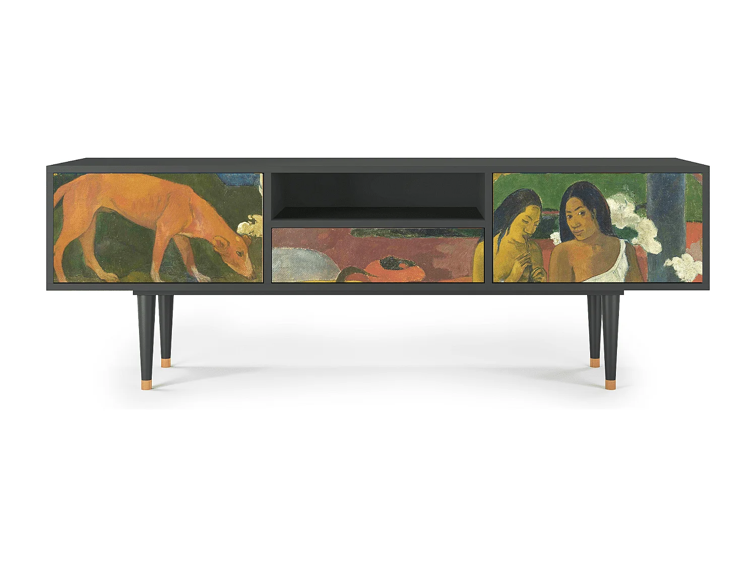 Mueble de TV - 170х59х41 cm - T6 - Arearea , Antracite