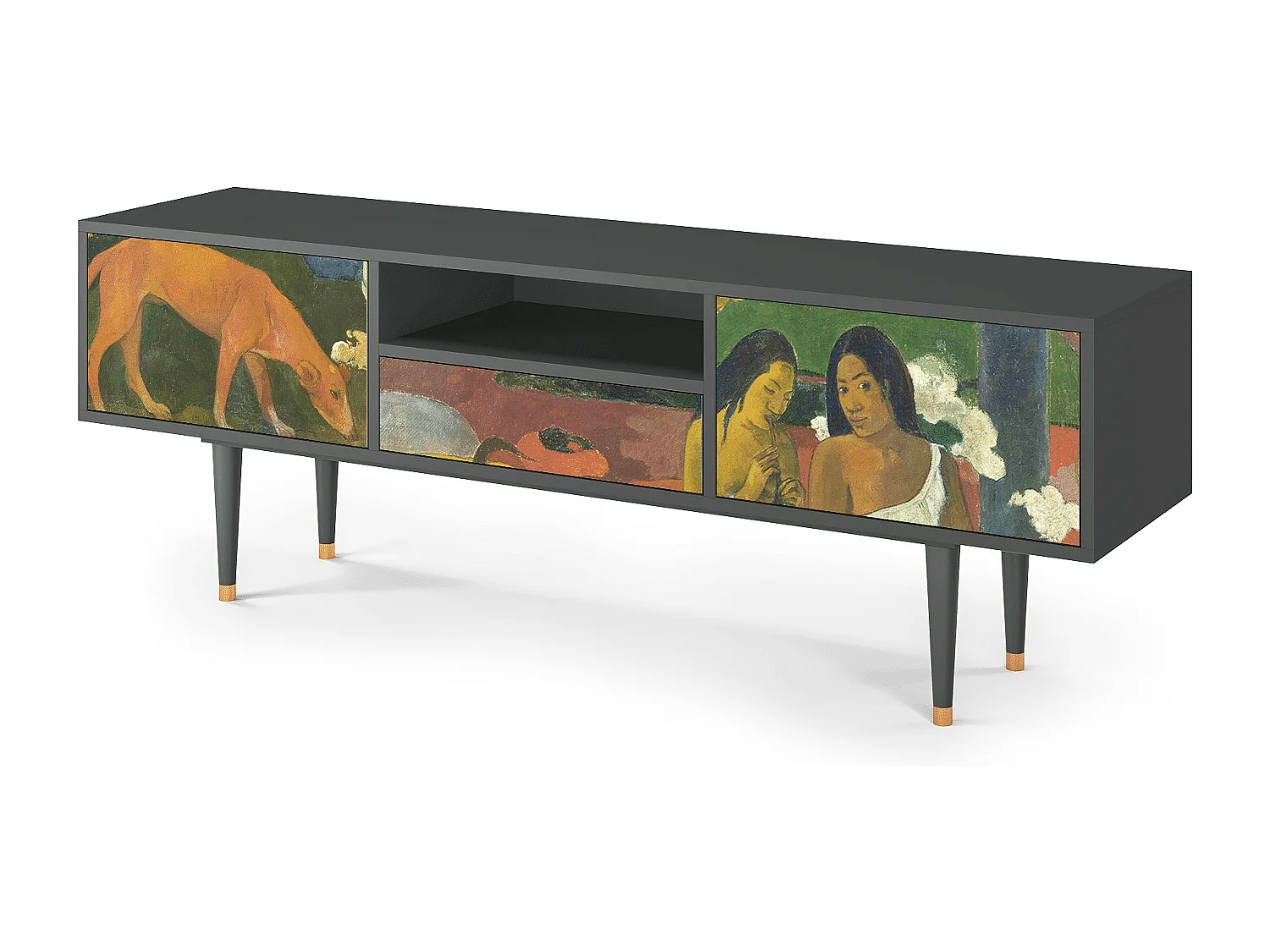 TV-meubel - 170х59х41 cm - T6 - Arearea , Antraciet