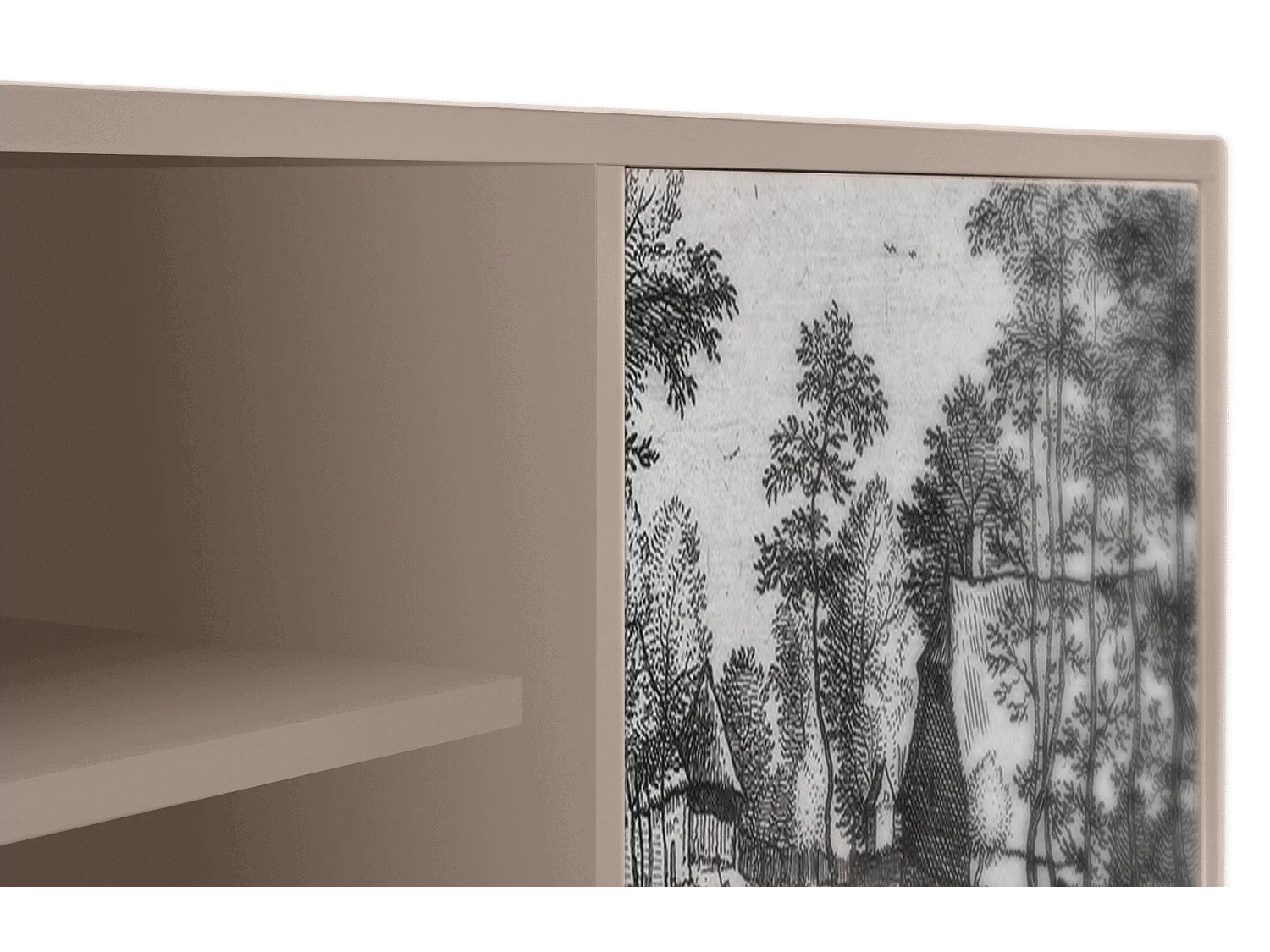 TV-meubel - 170х69х48 cm - T2 - Village Road, Latte