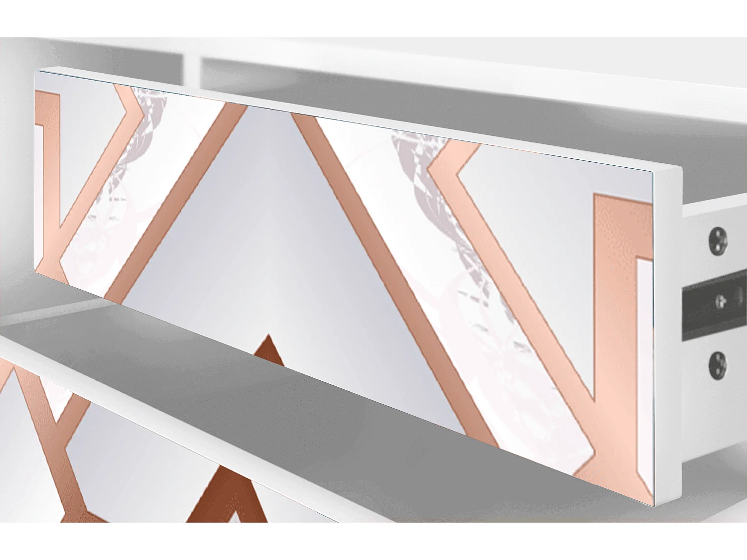 Meuble TV - 170х59х48 cm - T4 - Pastel Fairytale, Blanc