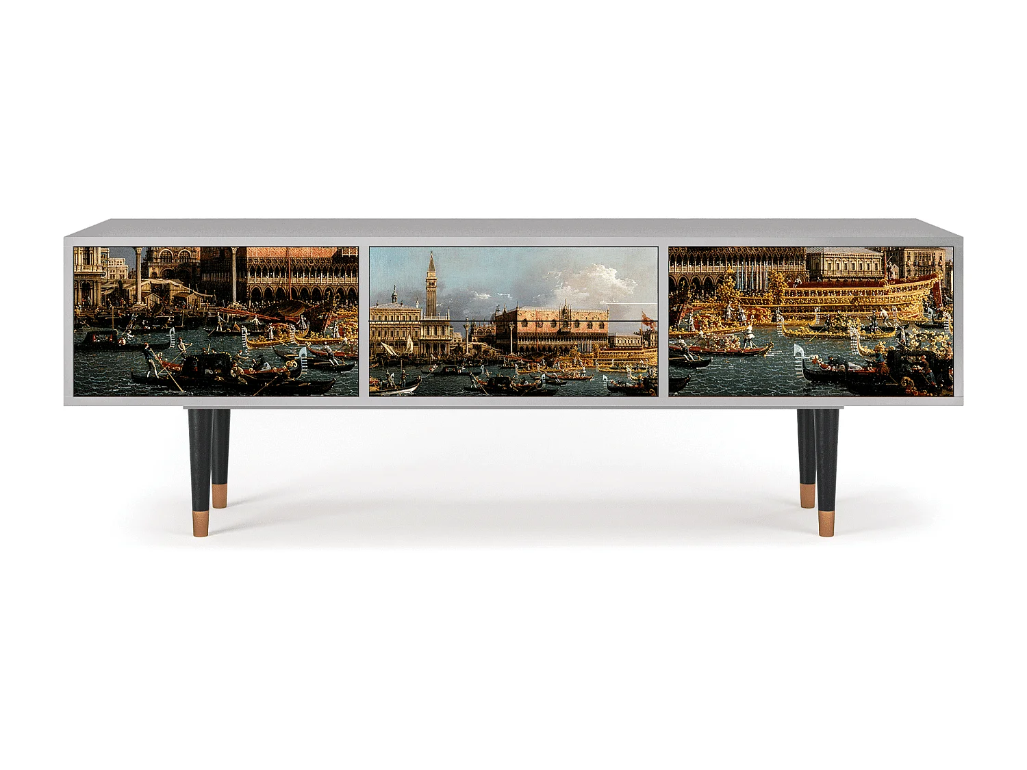 TV-Möbel - 170х59х48 cm - T4 - The Bucintoro, Grau
