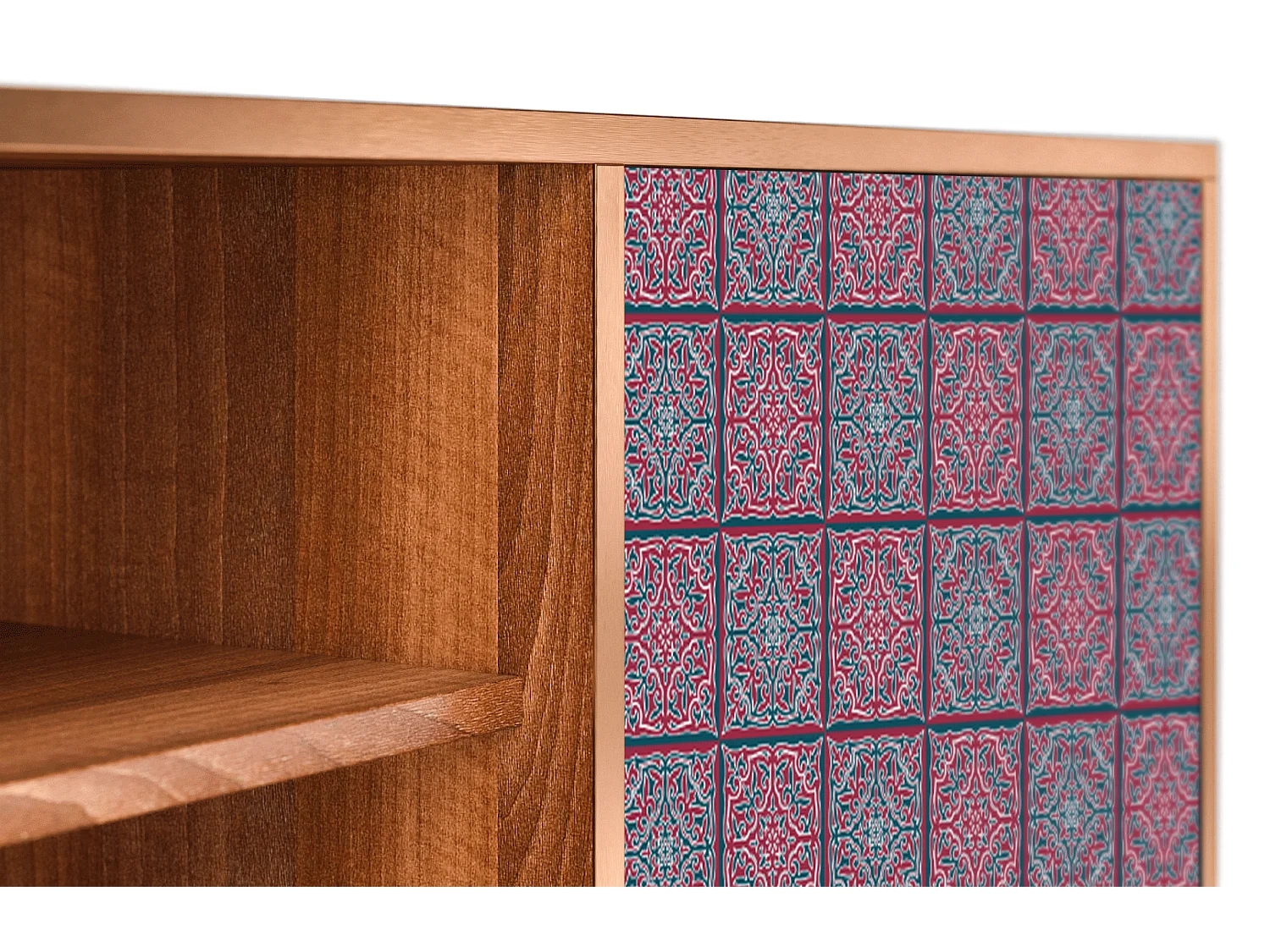 Mobile TV - 170х69х48 cm - T2 - Riviera Mosaic, Noce