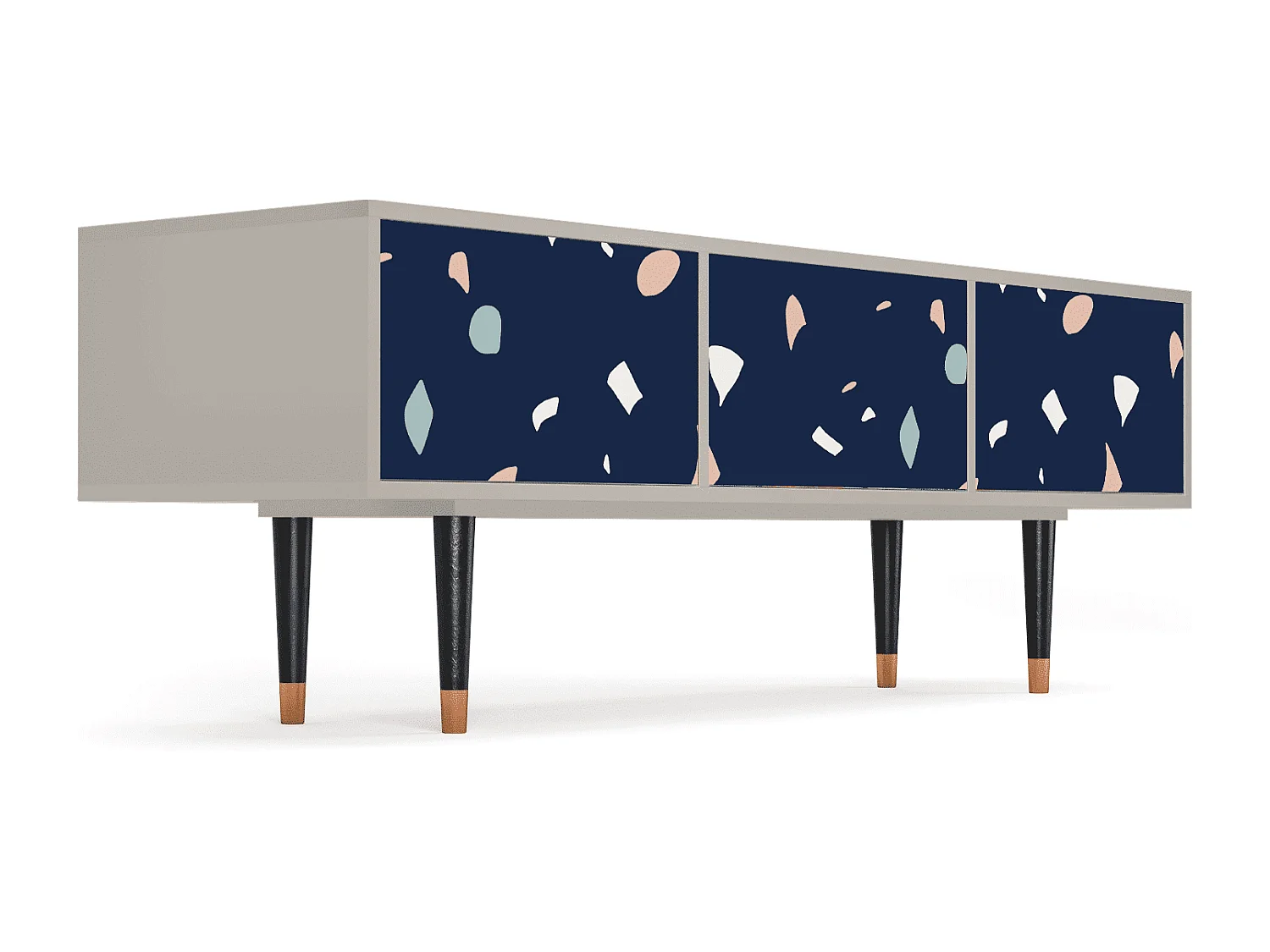 Mueble de TV - 170х59х48 cm - T4 - Space Satellites, Areia