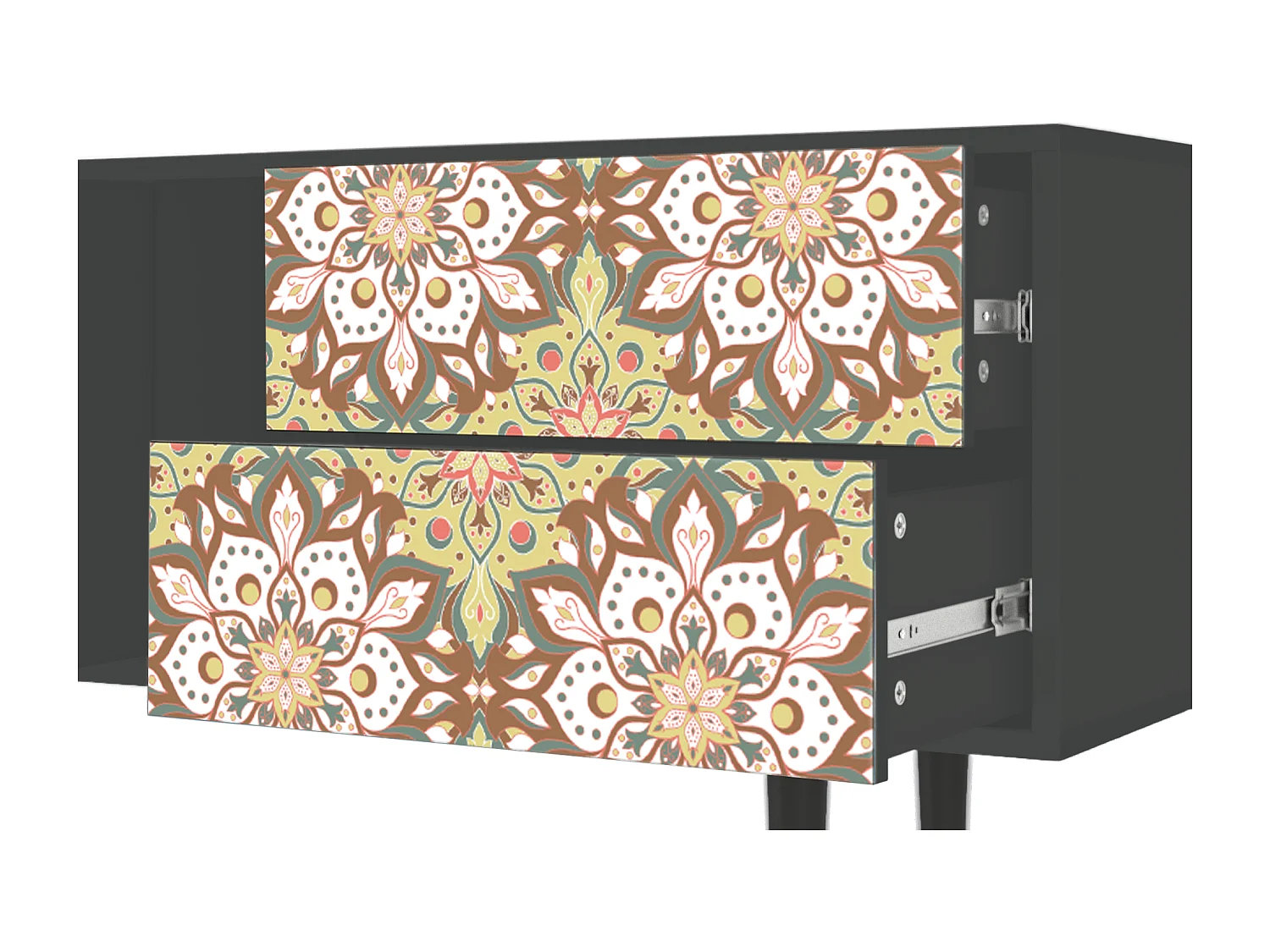 Meuble TV - 170х69х48 cm - T1 - Chinese Tea, Anthracite