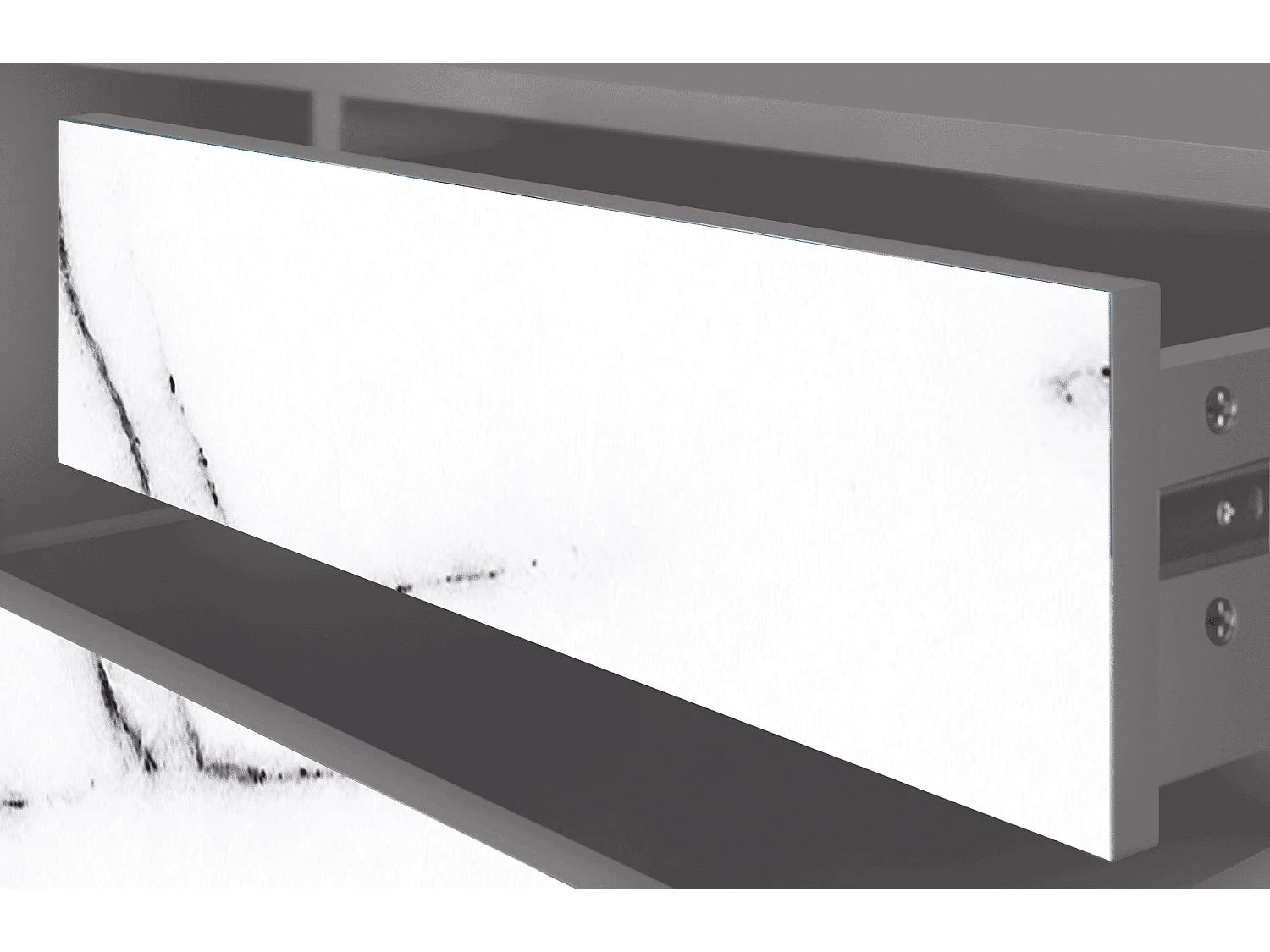 Mobile TV - 170х59х48 cm - T4 - Raven Marble, Grigio