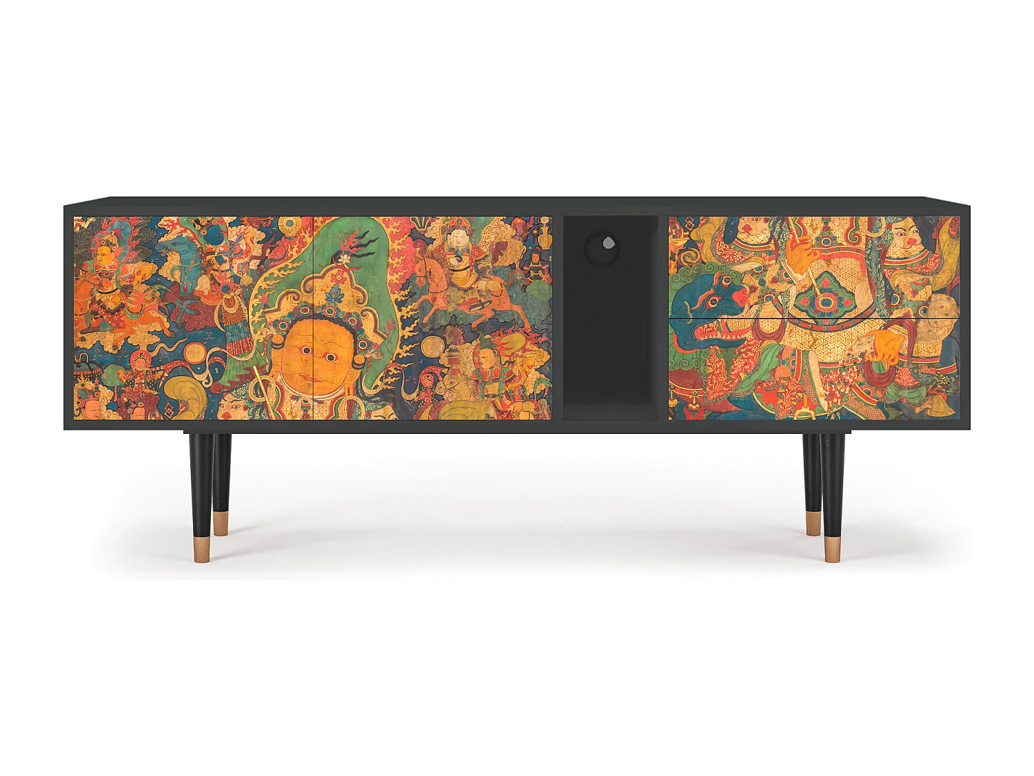 TV-Möbel - 170х69х48 cm - T1 - God by Vaisravana , Anthrazit