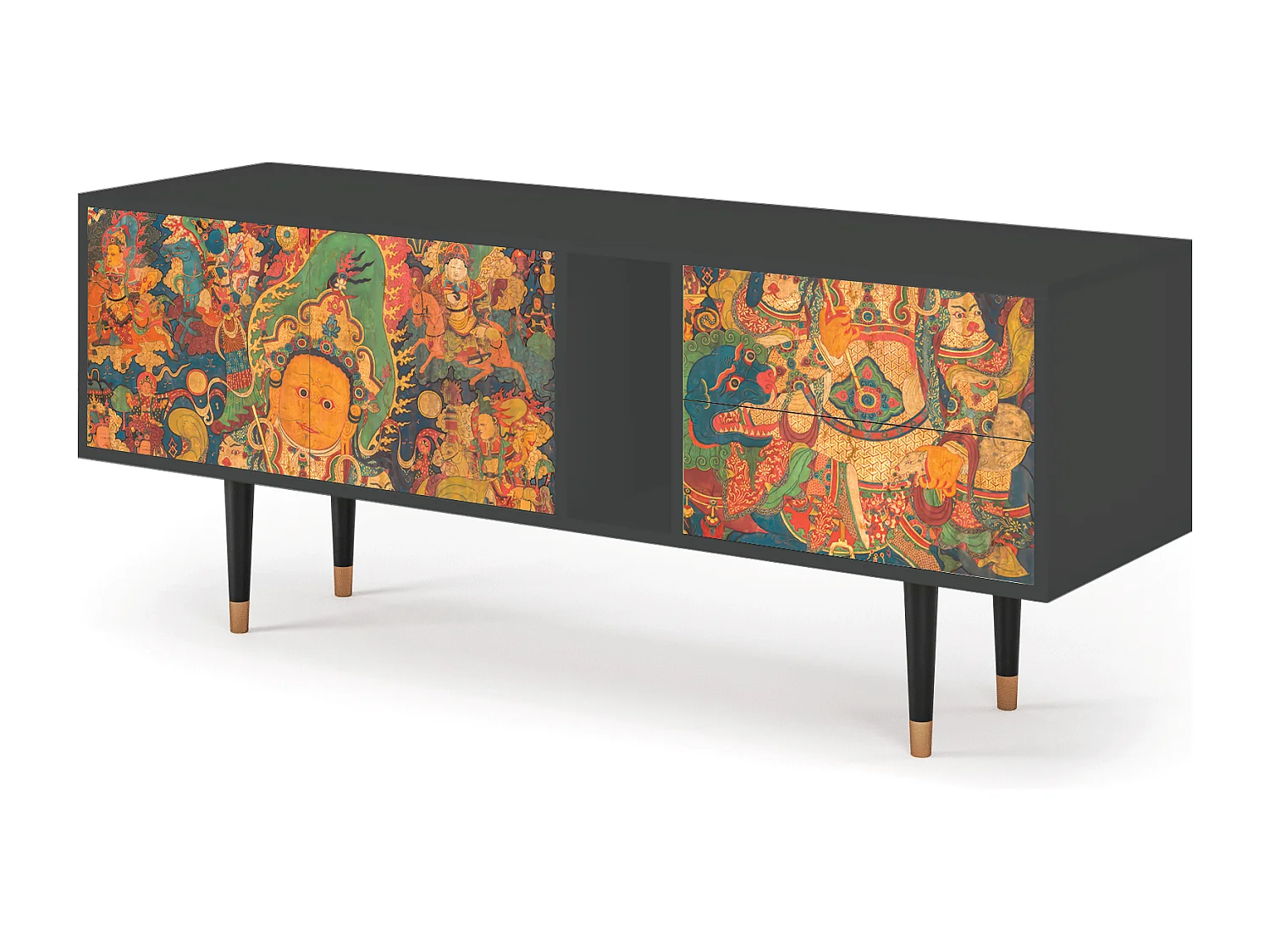 TV-Möbel - 170х69х48 cm - T1 - God by Vaisravana , Anthrazit