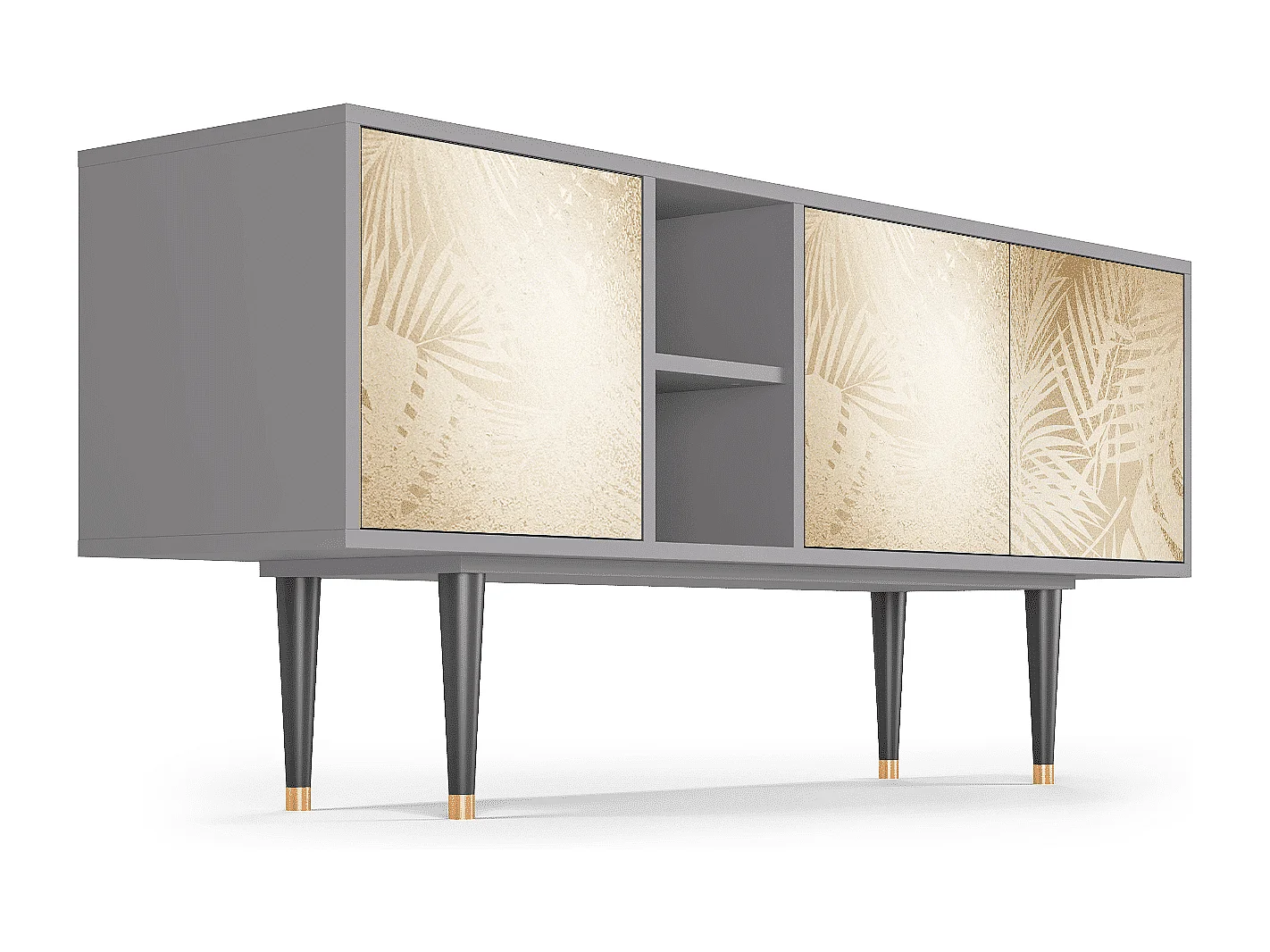 Mueble de TV - 150х69х41 cm - T5 - Plant of the Dessert, Gris