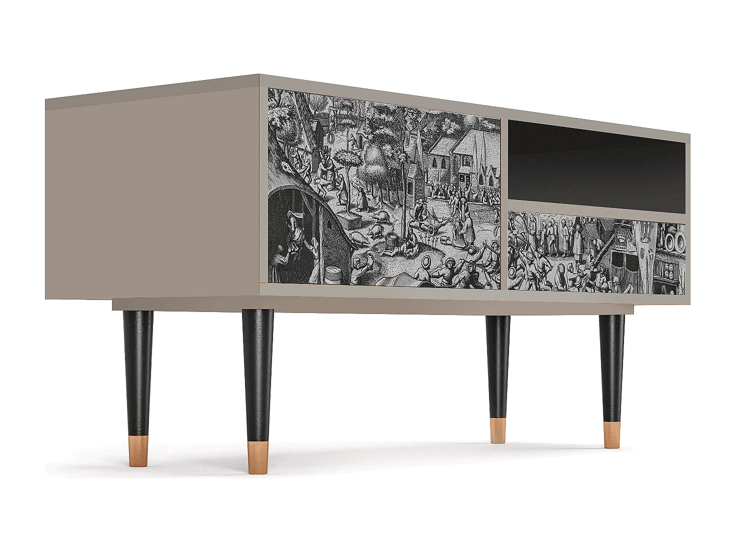 Mueble de TV - 115х59х48 cm - T3 - The Festival of Saint, Arena