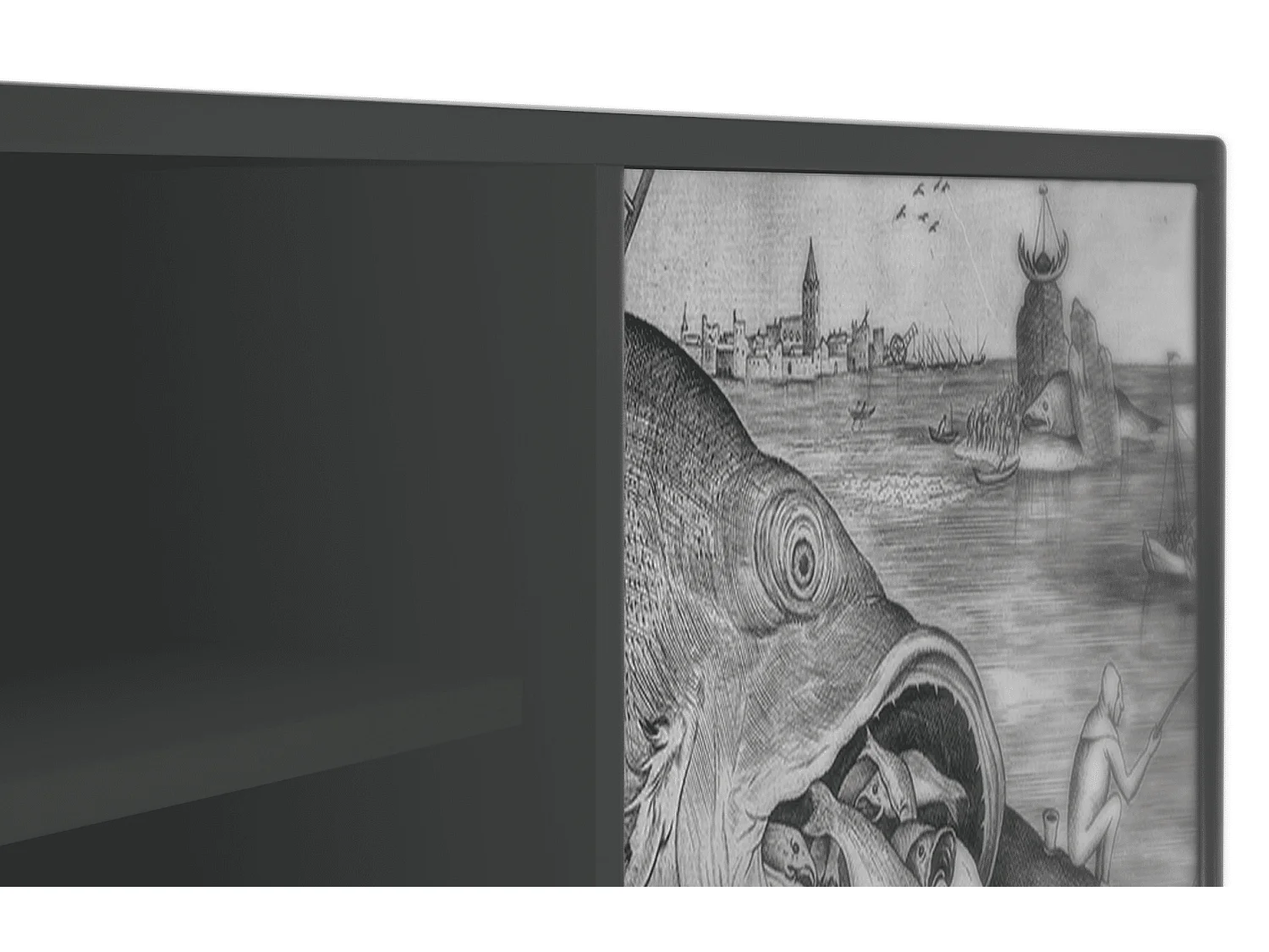 Meuble TV - 170х69х48 cm - T2 - Big Fish Eat Little, Anthracite