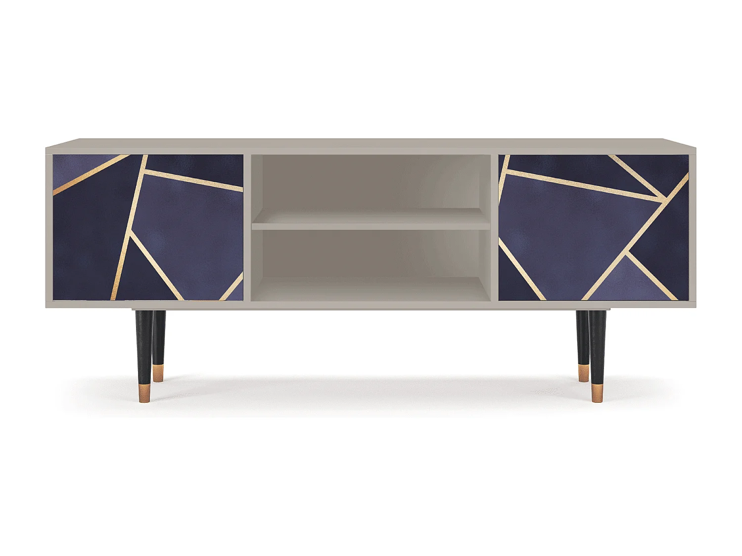 Mobile TV - 170х69х48 cm - T2 - The Amethyst, Sabbia