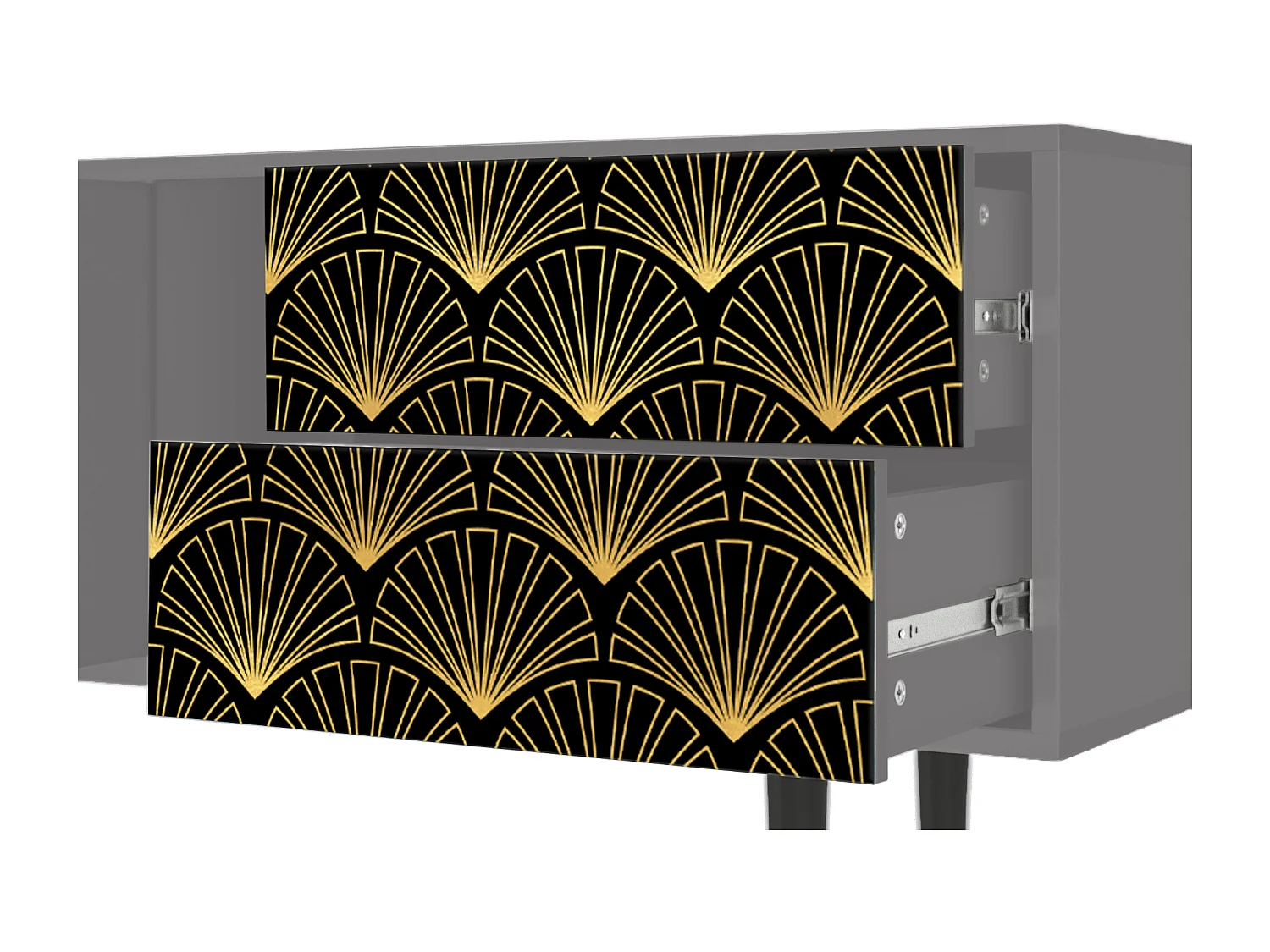 TV-Möbel - 170х69х48 cm - T1 - Bird of Juno, Grau