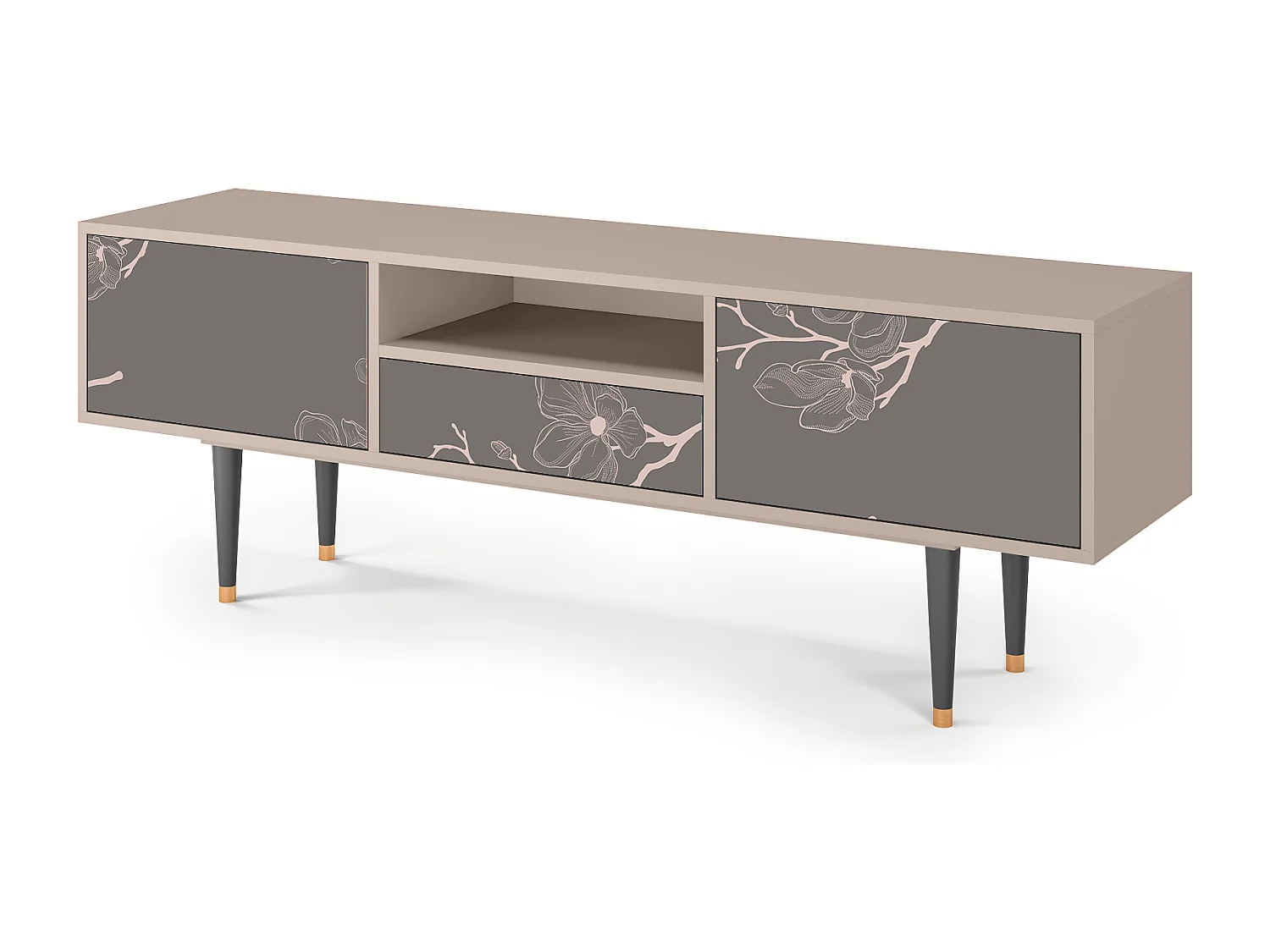 TV-Möbel - 170х59х41 cm - T6 - Cherry Blossom, Sand