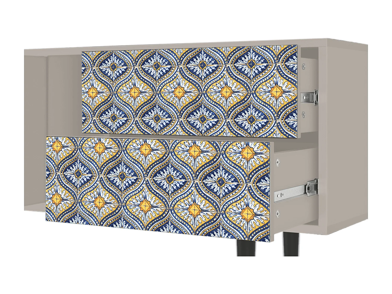 Mueble de TV - 170х69х48 cm - T1 - Illusory Pattern, Arena