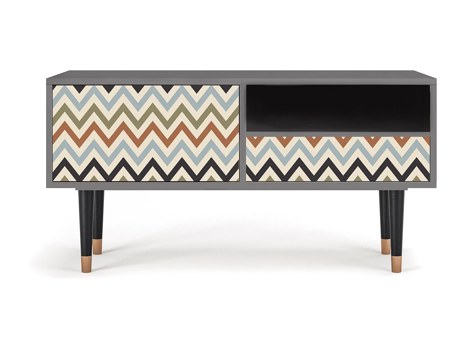 TV-Möbel - 115х59х48 cm - T3 - Bright Ripple, Sand