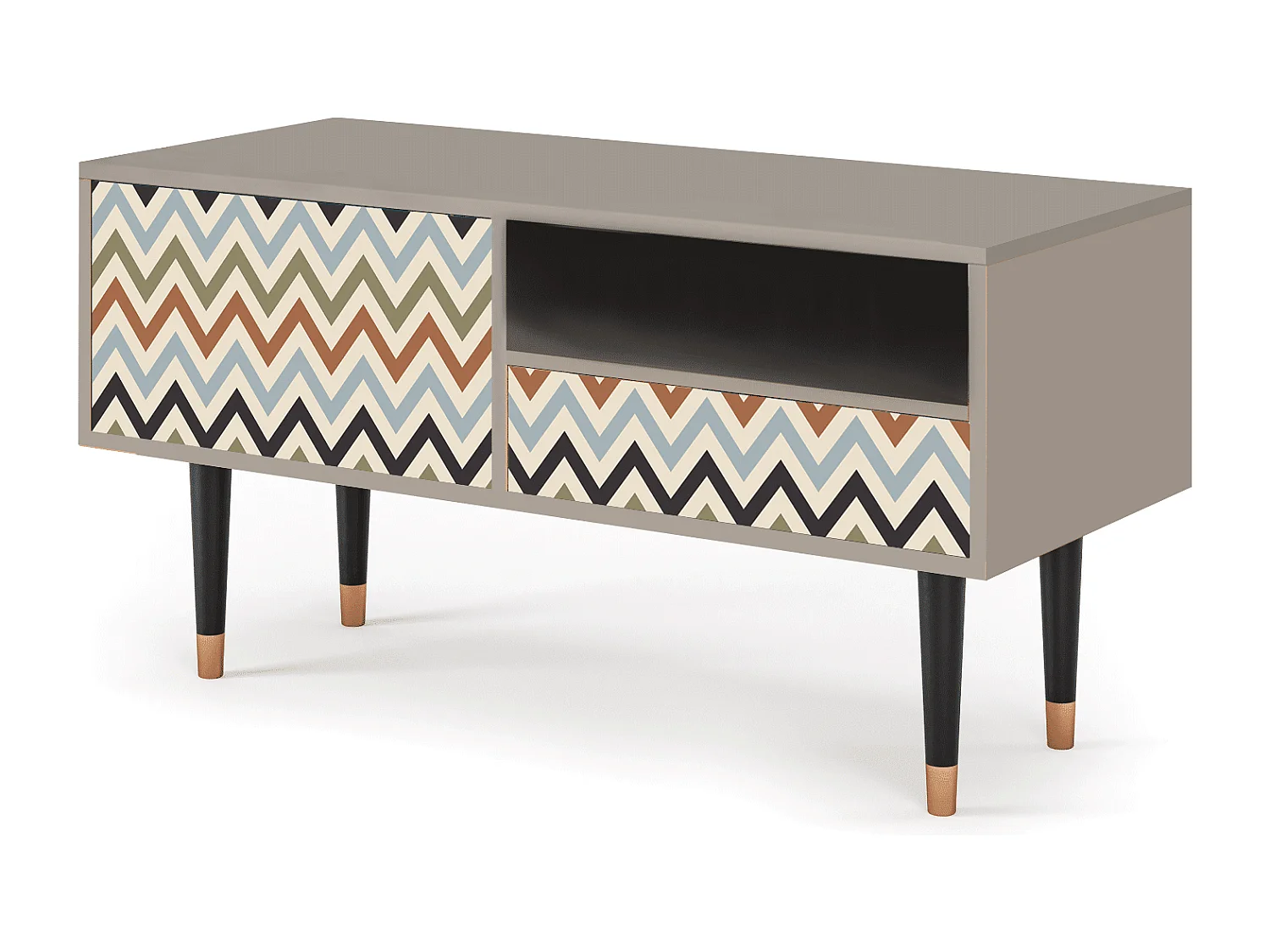 TV-Möbel - 115х59х48 cm - T3 - Bright Ripple, Sand