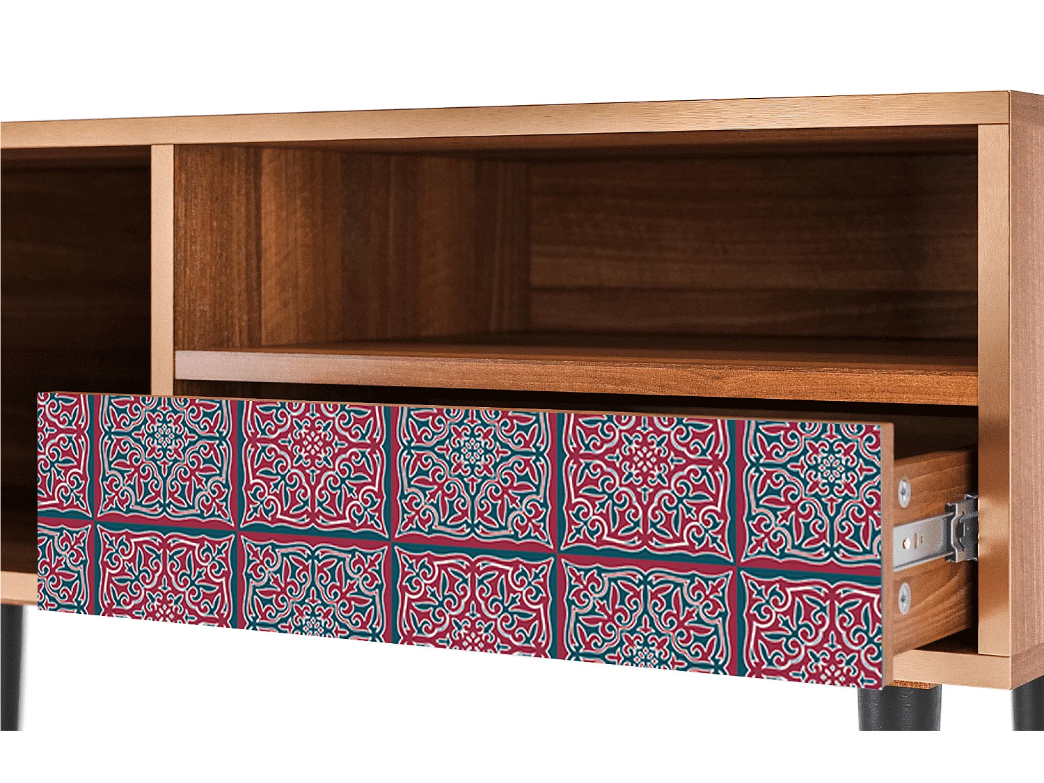 TV-Möbel - 115х59х48 cm - T3 - Riviera Mosaic, Walnuss