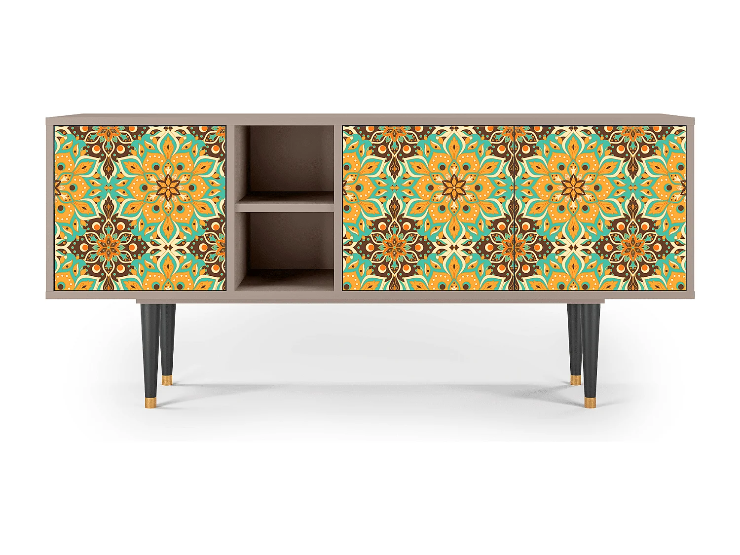 Meuble TV - 150х69х41 cm - T5 - Indian Spices, Latte