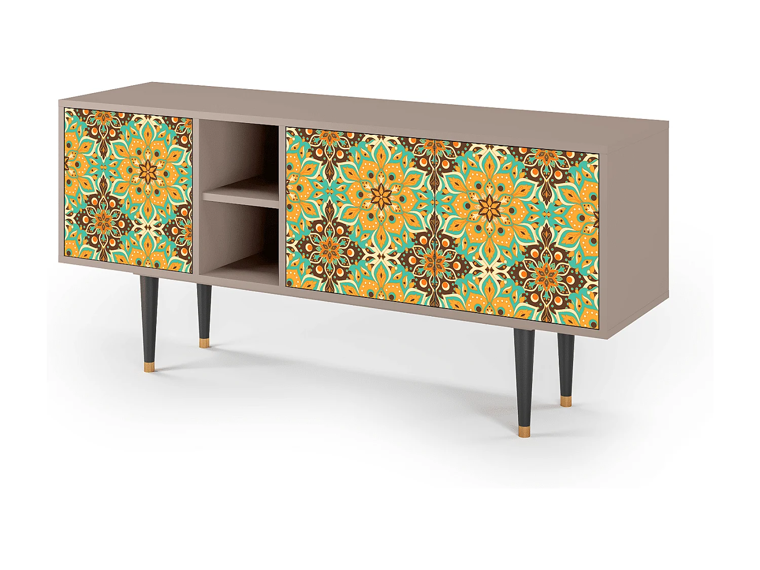 Mueble de TV - 150х69х41 cm - T5 - Indian Spices, Latte