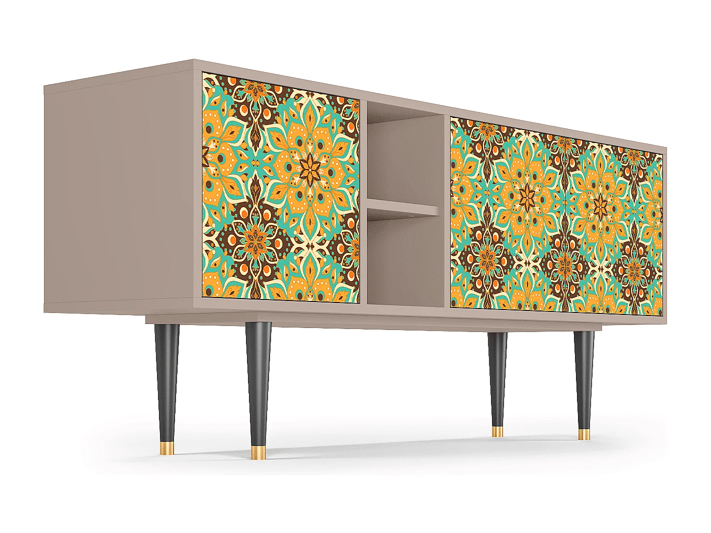 Mueble de TV - 150х69х41 cm - T5 - Indian Spices, Latte