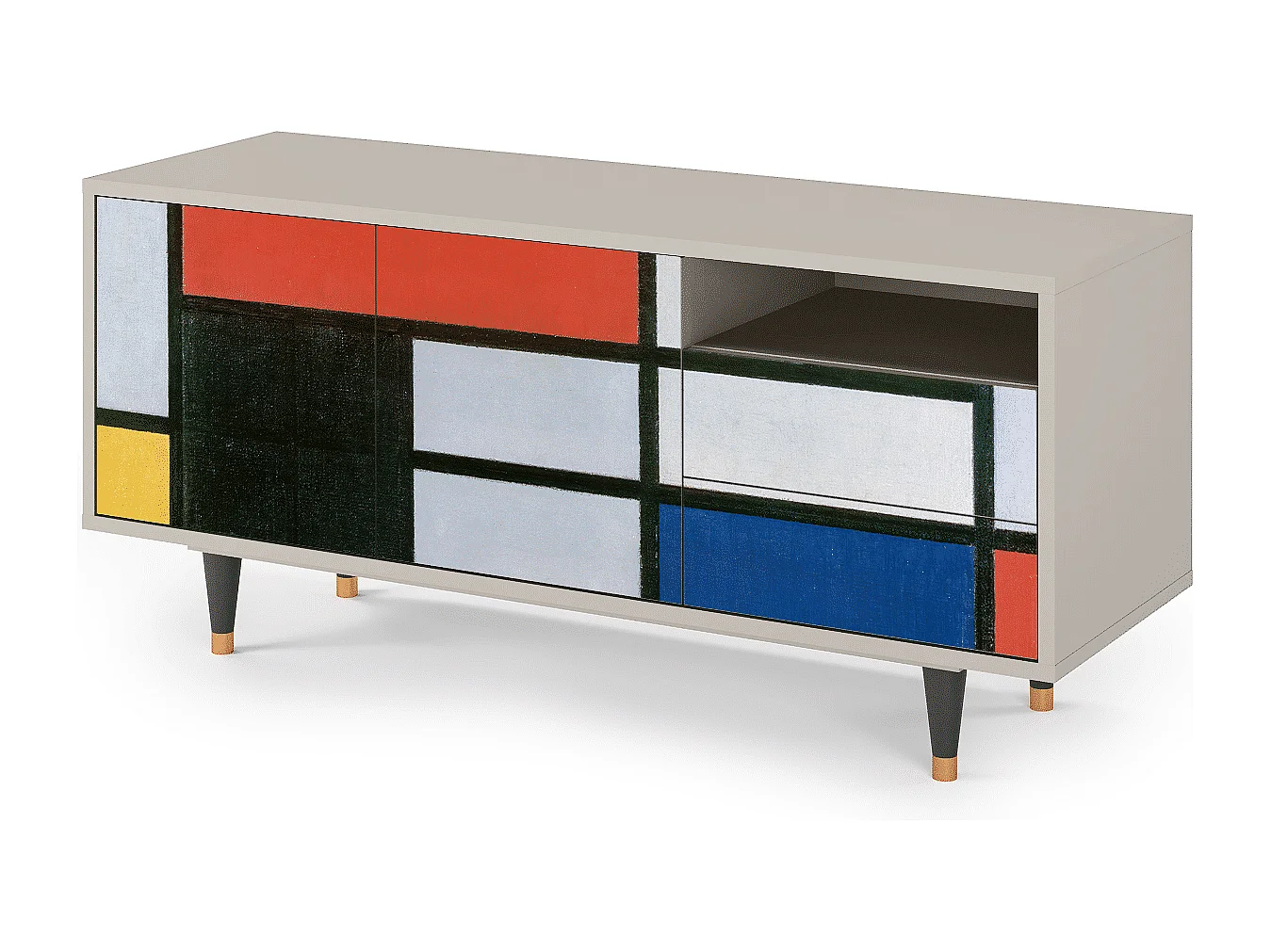 Mueble de TV - 125х56х41 cm - T7 - Composition, Arena