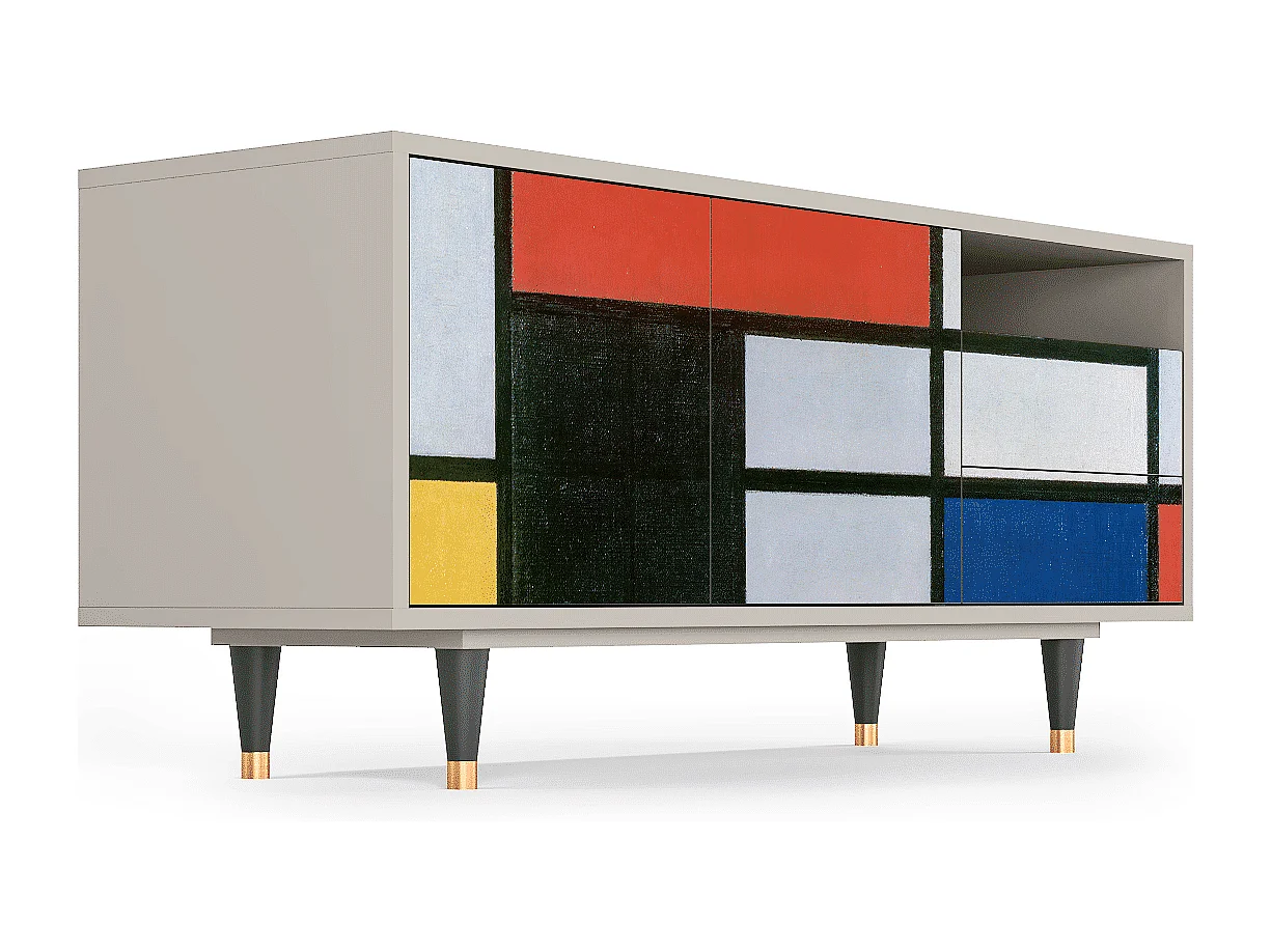 Mueble de TV - 125х56х41 cm - T7 - Composition, Arena