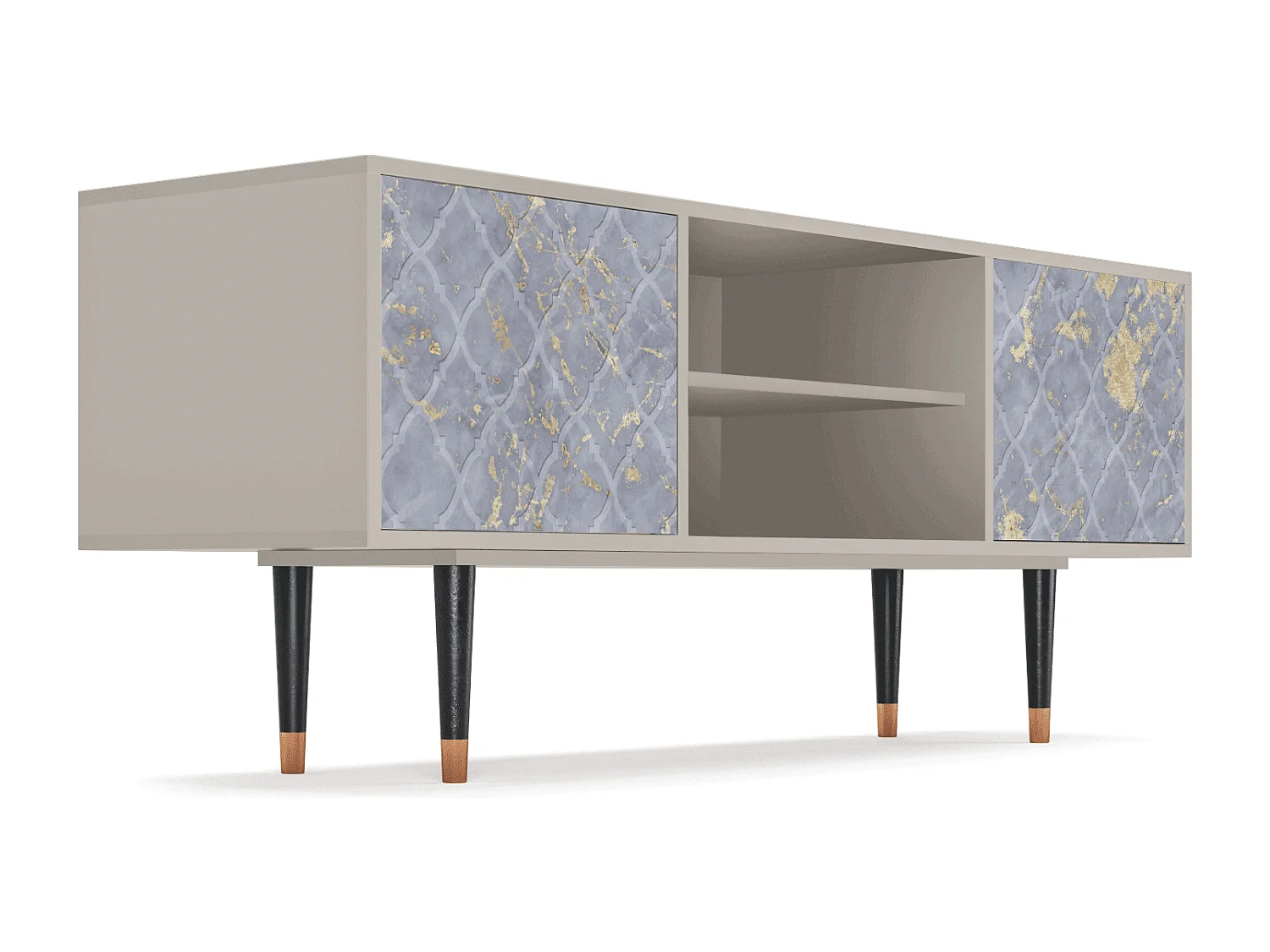 TV-Möbel - 170х69х48 cm - T2 - Golden Smoke, Sand