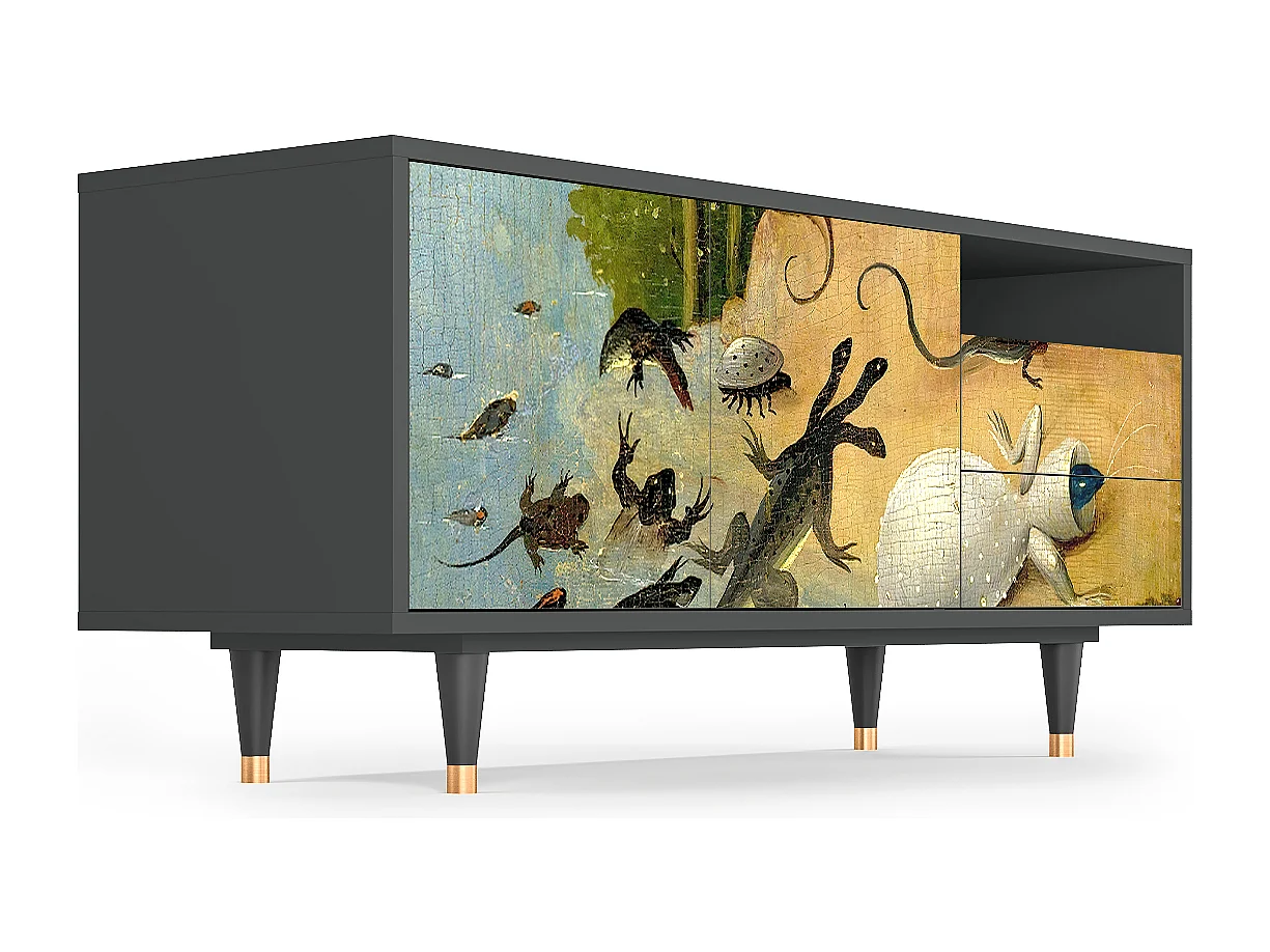 Meuble TV - 125х56х41 cm - T7 - The Garden by Bosch, Anthracite