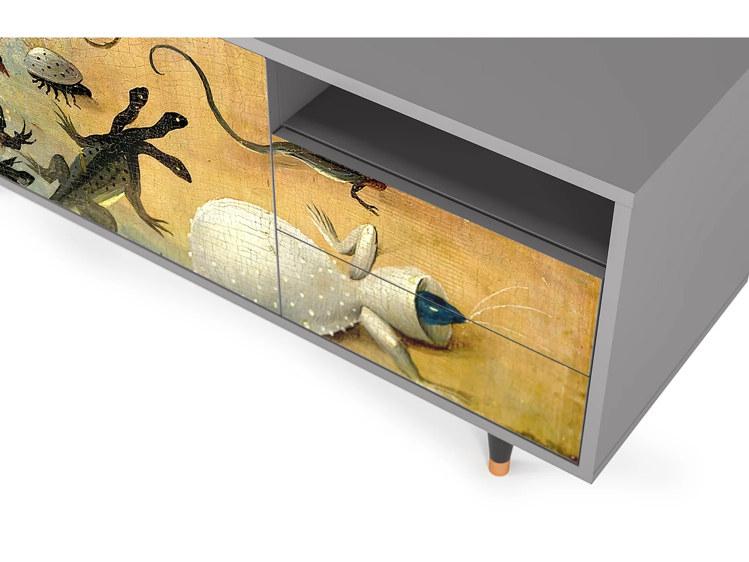 Meuble TV - 125х56х41 cm - T7 - The Garden by Bosch, Gris