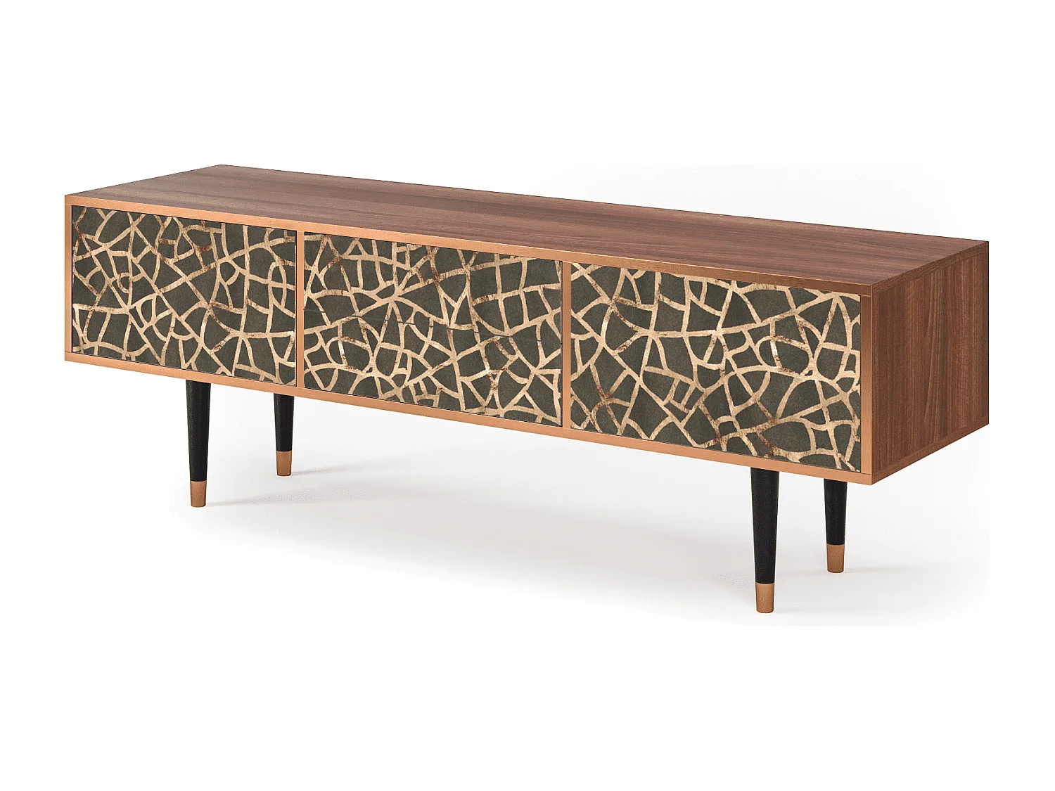 TV-Möbel - 170х59х48 cm - T4 - Enlarged Leaf, Walnuss