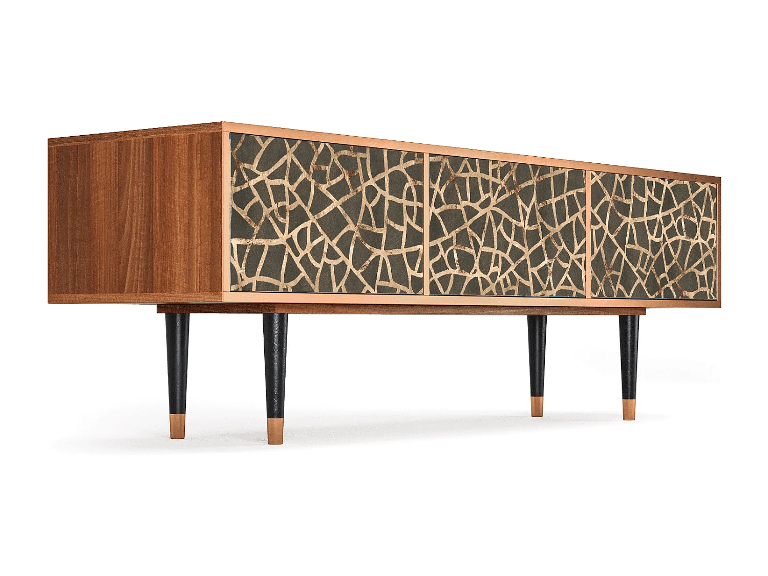 TV-Möbel - 170х59х48 cm - T4 - Enlarged Leaf, Walnuss