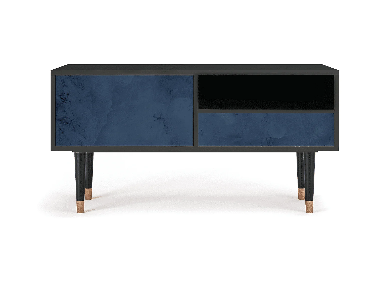 Szafka RTV - 115х59х48 cm - T3 - Endless Galaxi, Antracyt