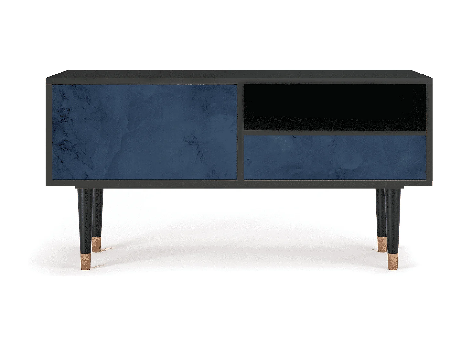 Szafka RTV - 115х59х48 cm - T3 - Endless Galaxi, Antracyt