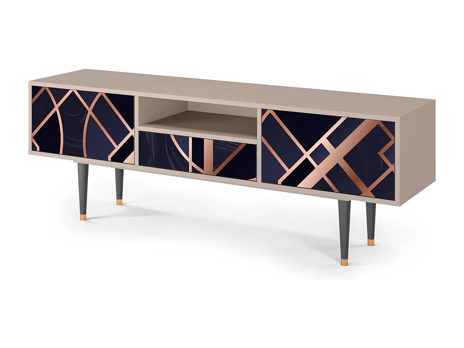 TV-Möbel - 170х59х41 cm - T6 - Purple Temple, Sand