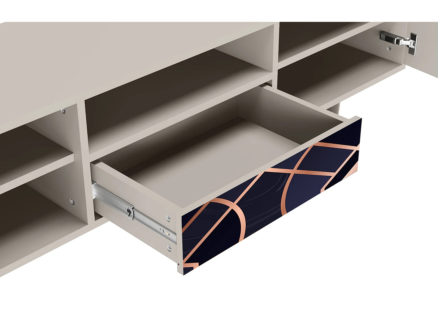 TV-Möbel - 170х59х41 cm - T6 - Purple Temple, Sand